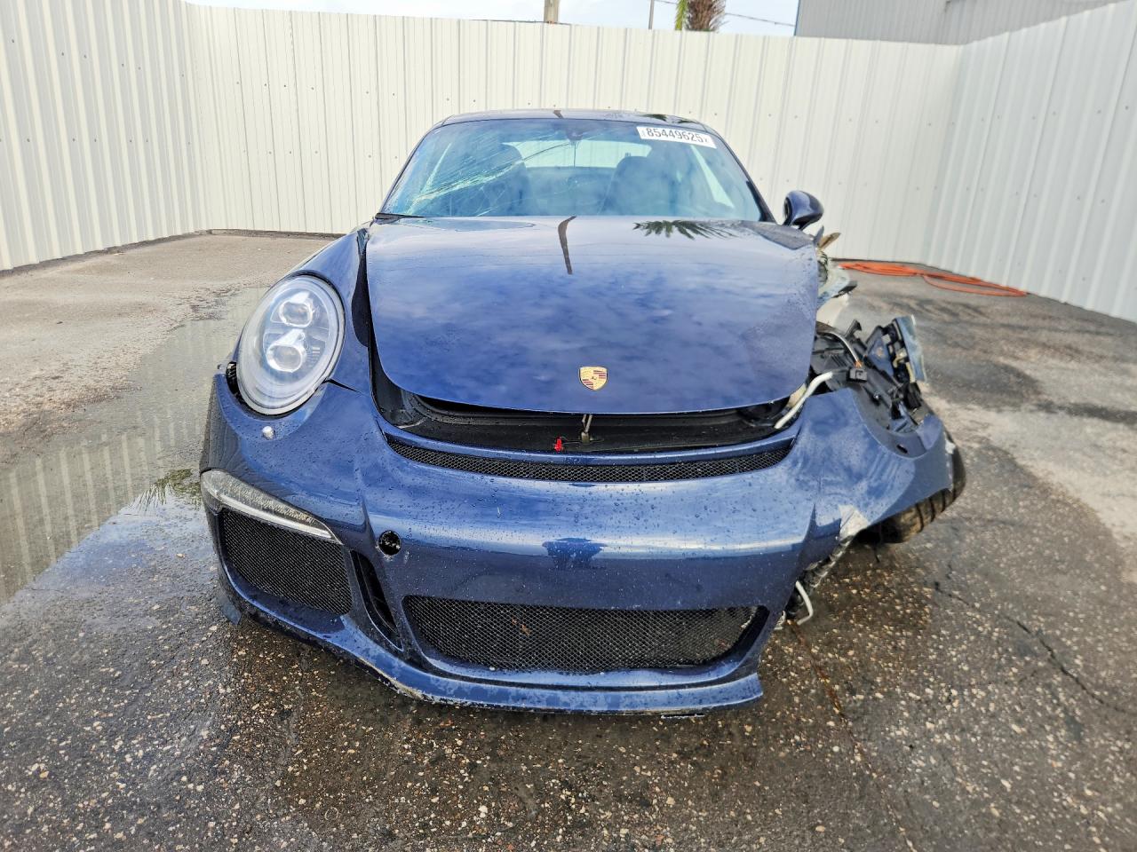 2015 Porsche 911 Gt3 Blue vin: WP0AC2A9XFS183912