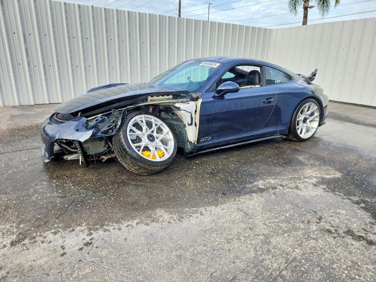 2015 Porsche 911 Gt3 Blue vin: WP0AC2A9XFS183912