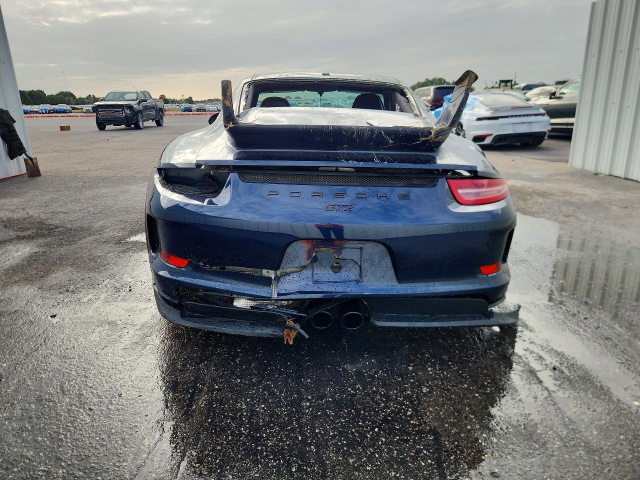2015 Porsche 911 Gt3 Blue vin: WP0AC2A9XFS183912