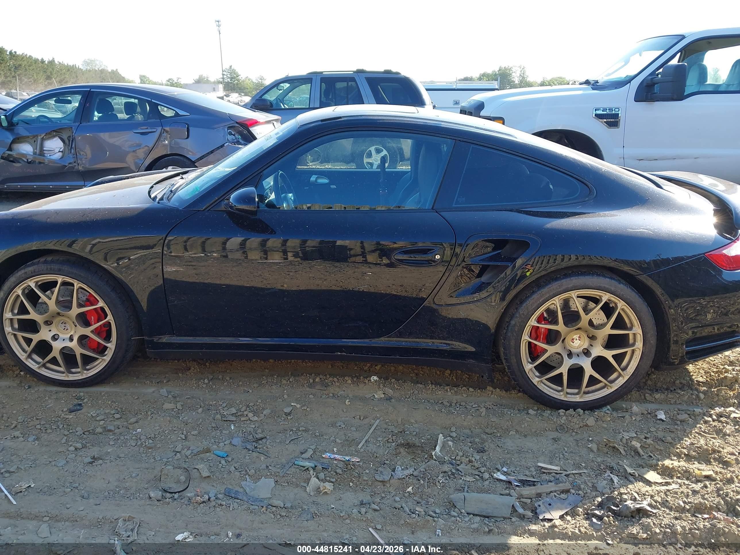 2008 Porsche 911 Gt2/turbo Black vin: WP0AD29968S784268