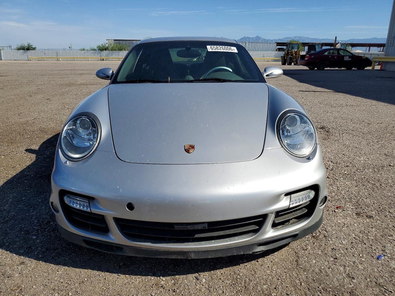 2007 Porsche 911 Turbo Silver vin: WP0AD299X7S785809