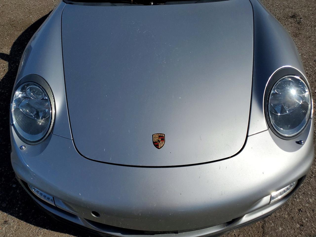 2007 Porsche 911 Turbo Silver vin: WP0AD299X7S785809