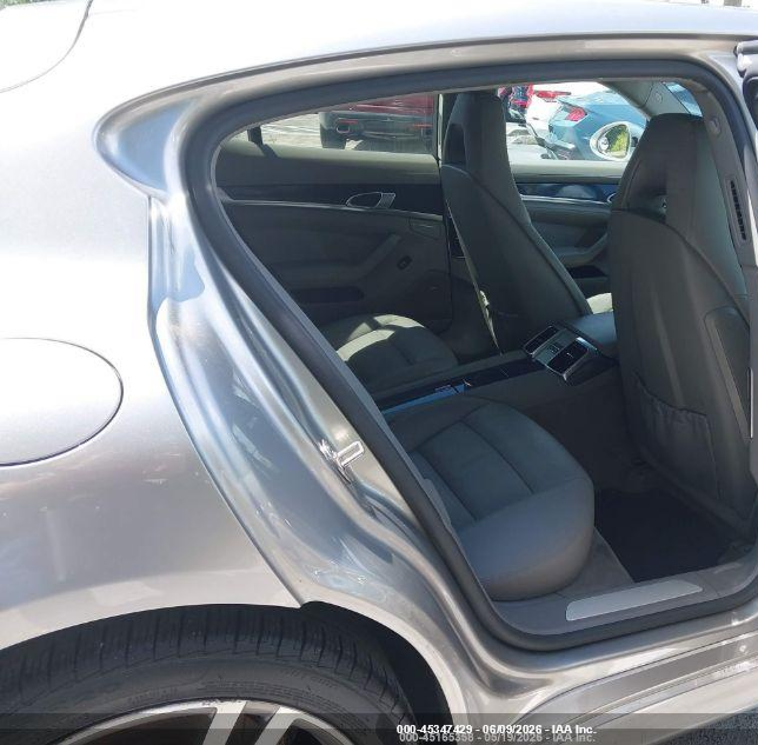 2013 Porsche Panamera Hybrid S Silver vin: WP0AD2A70DL045069