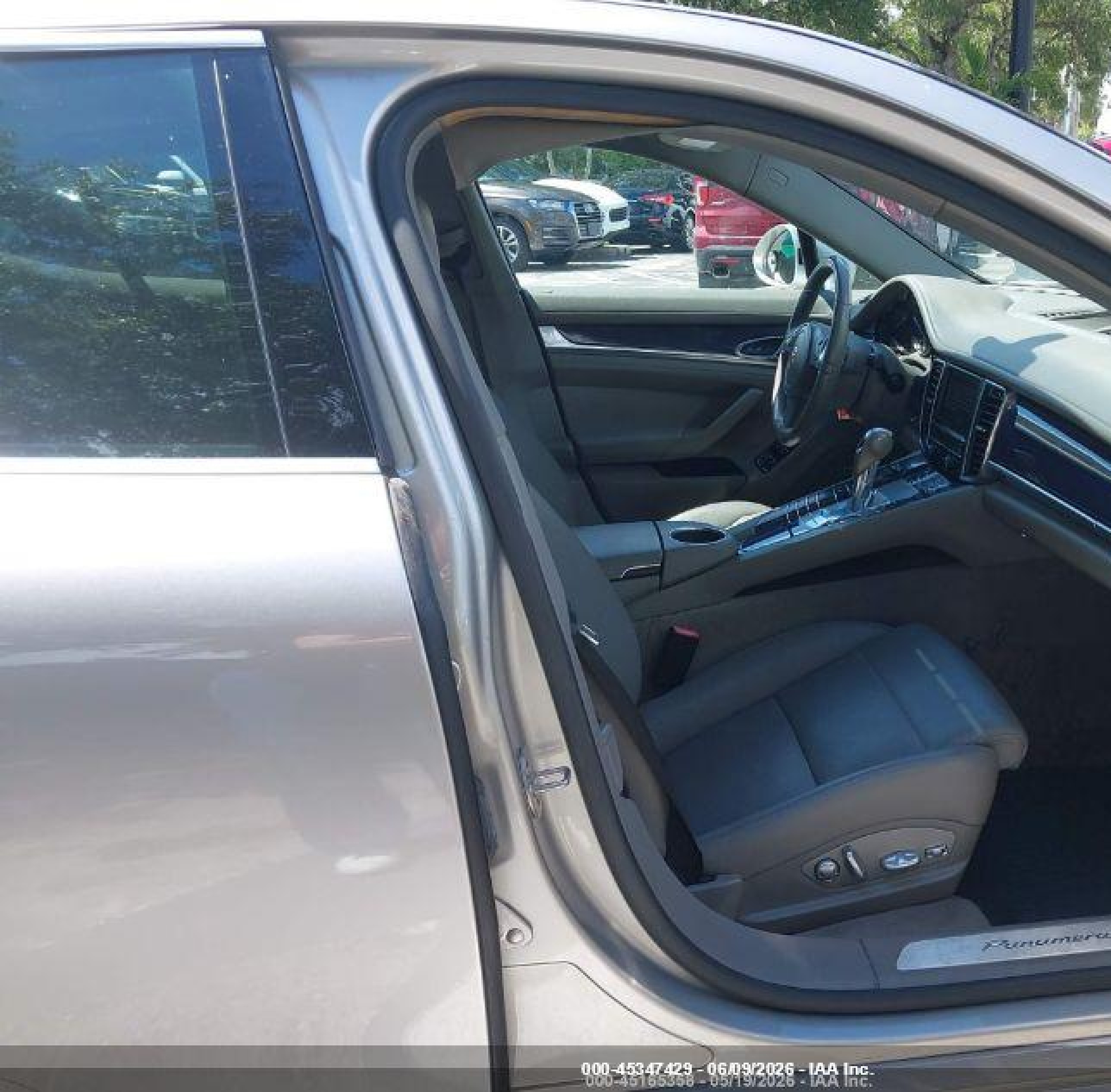 2013 Porsche Panamera Hybrid S Silver vin: WP0AD2A70DL045069