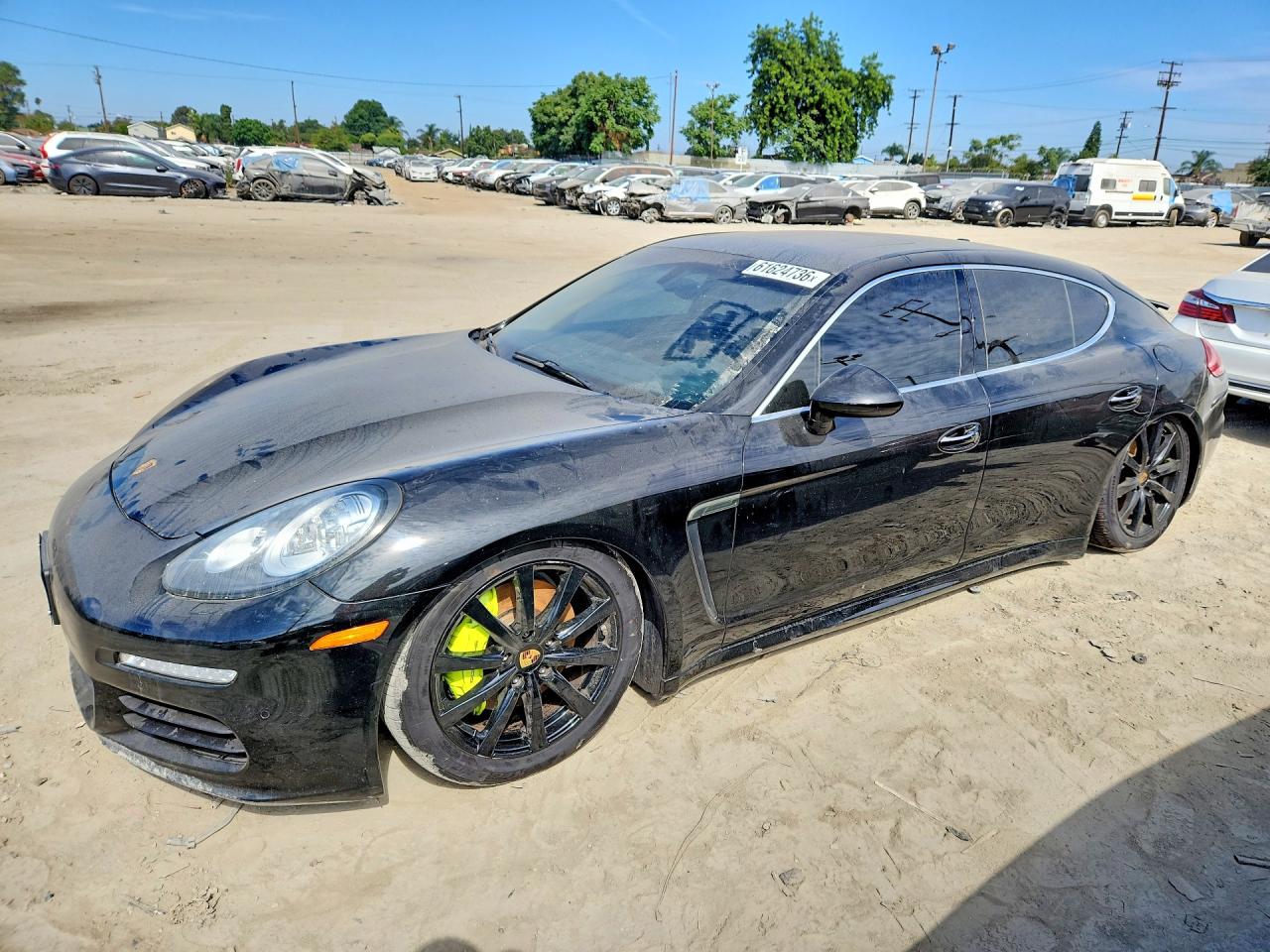2015 Porsche Panamera Se Hybrid Черный vin: WP0AD2A70FL040716