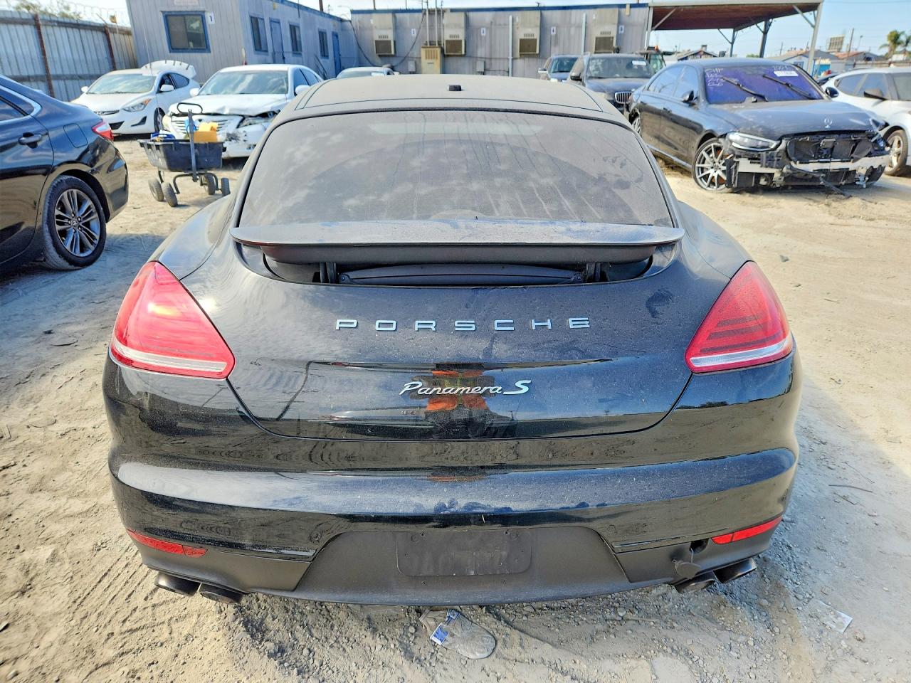 2015 Porsche Panamera Se Hybrid Black vin: WP0AD2A70FL040716