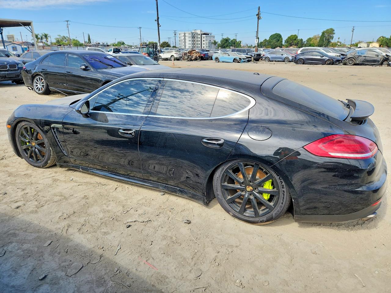 2015 Porsche Panamera Se Hybrid Black vin: WP0AD2A70FL040716