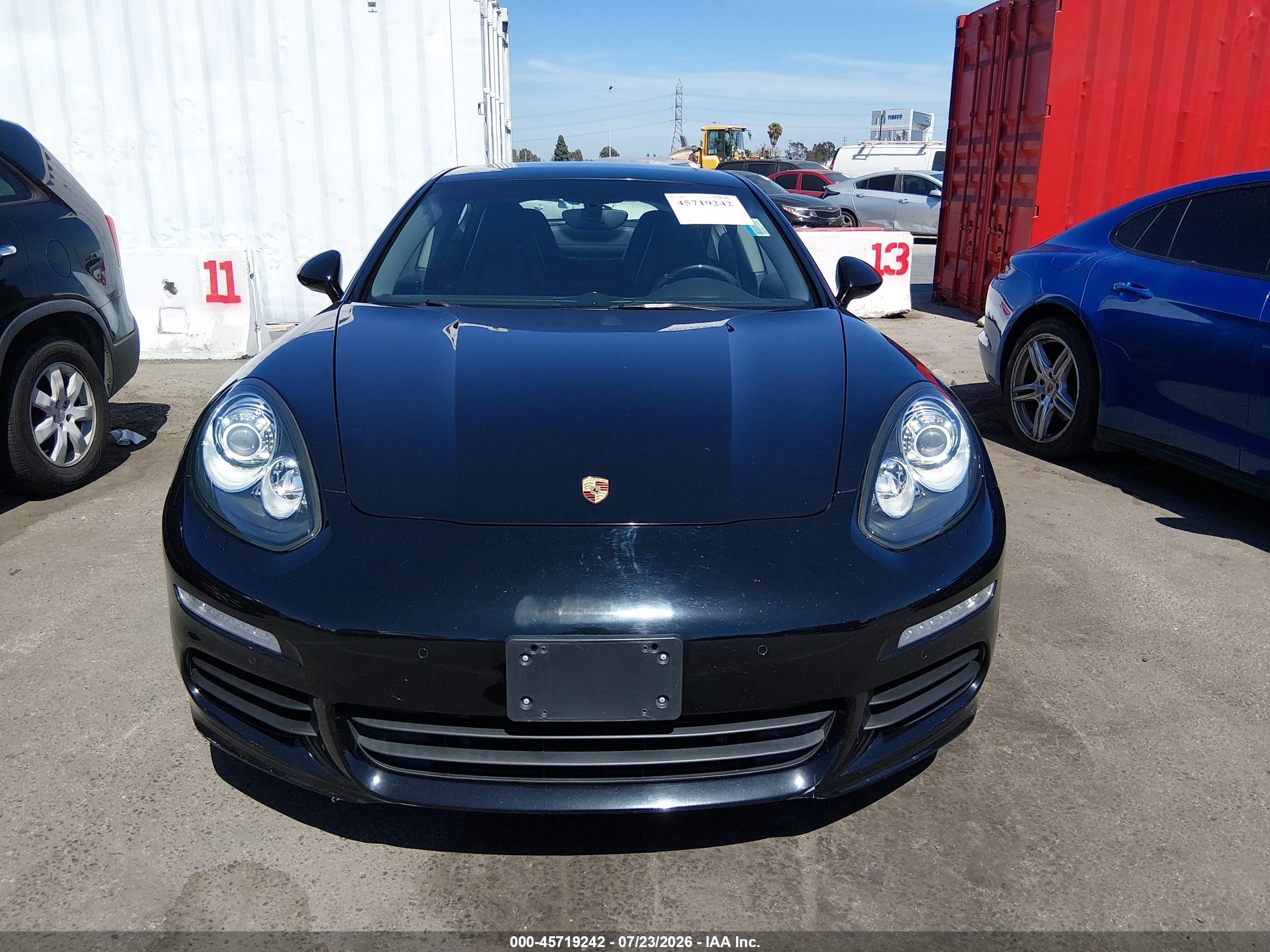 2015 Porsche Panamera E-hybrid S Black vin: WP0AD2A72FL040961