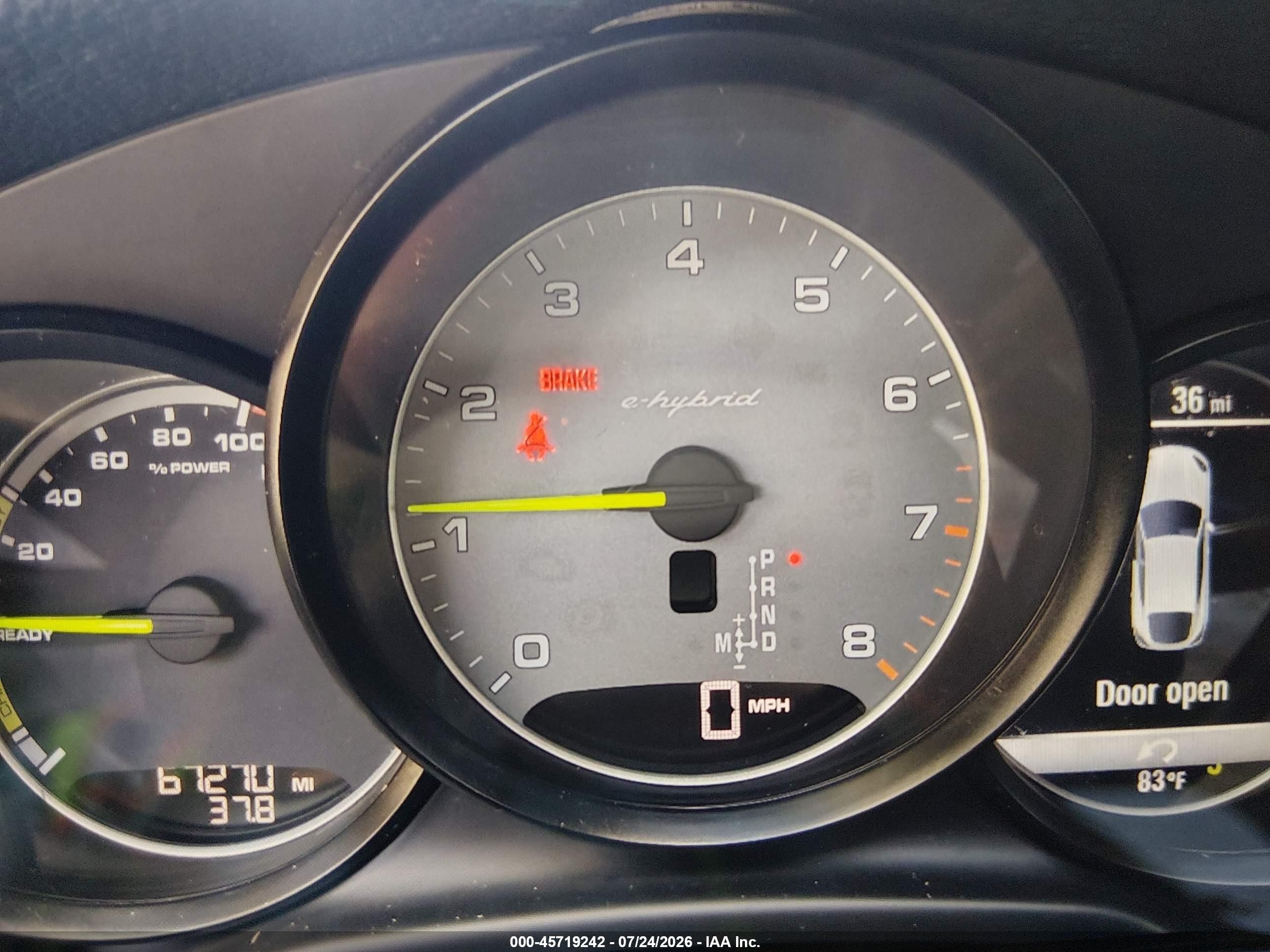 2015 Porsche Panamera E-hybrid S Black vin: WP0AD2A72FL040961