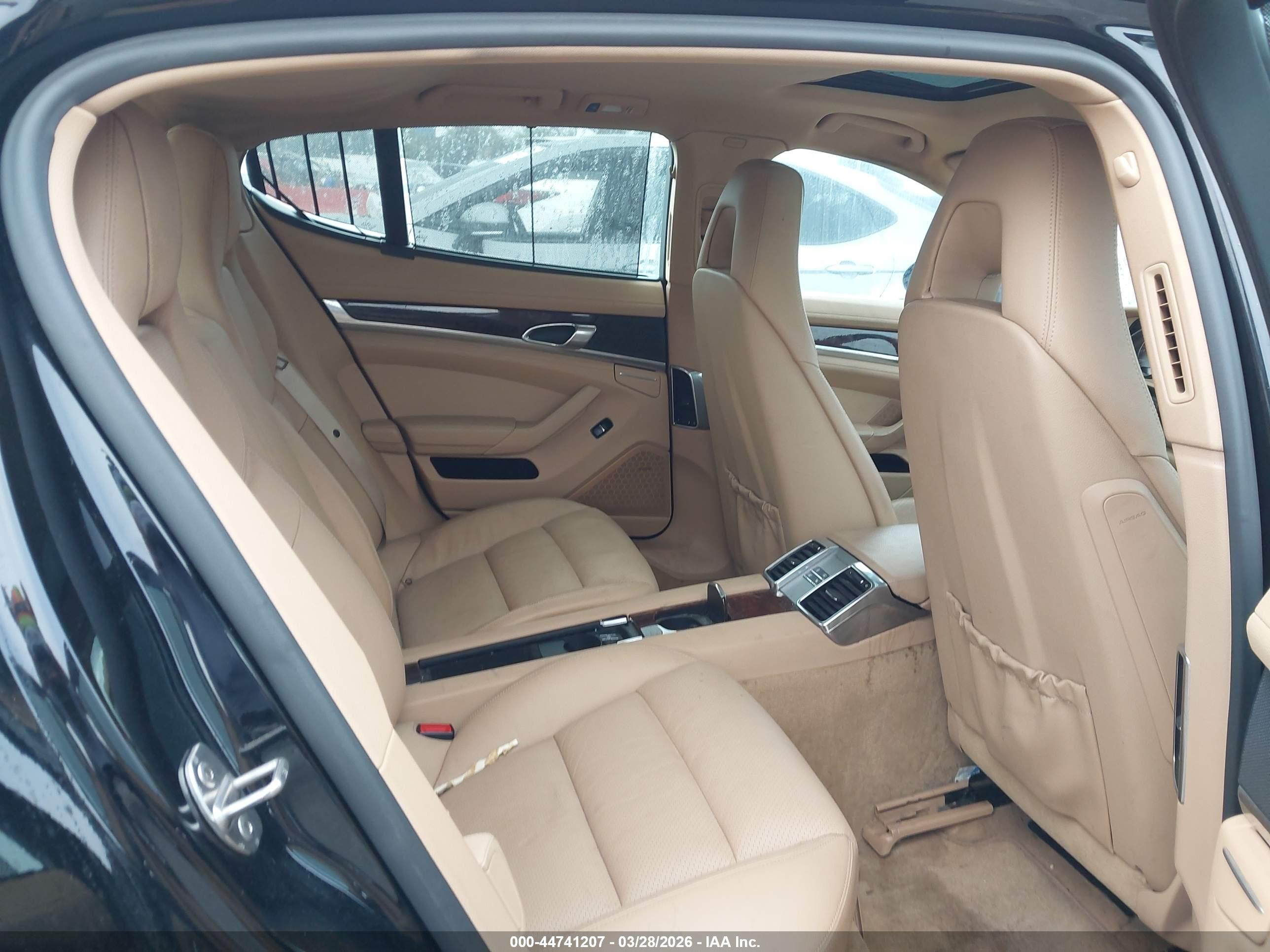 2013 Porsche Panamera Hybrid S Black vin: WP0AD2A75DL045262