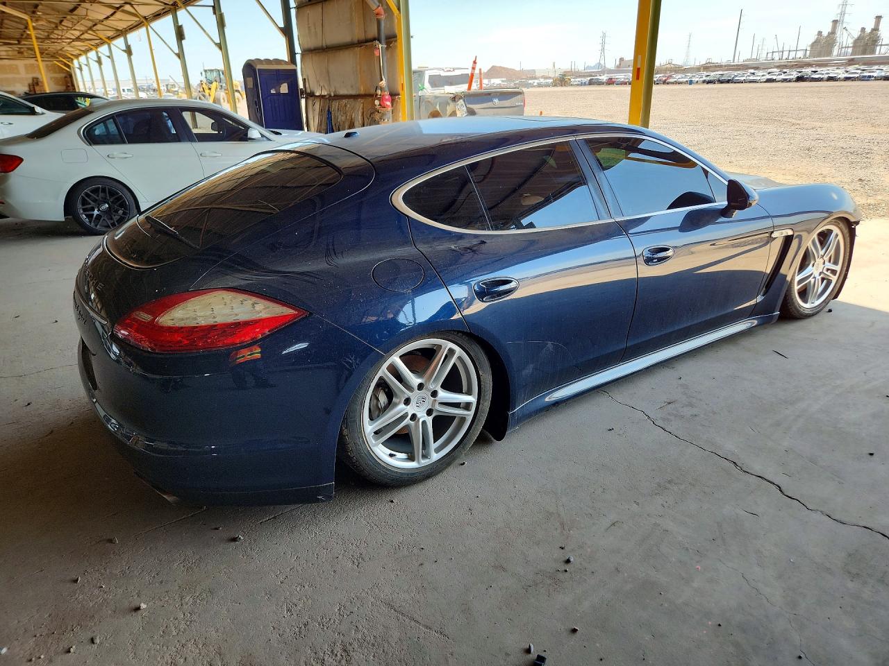 2012 Porsche Panamera S Hybrid Blue vin: WP0AD2A76CL045320