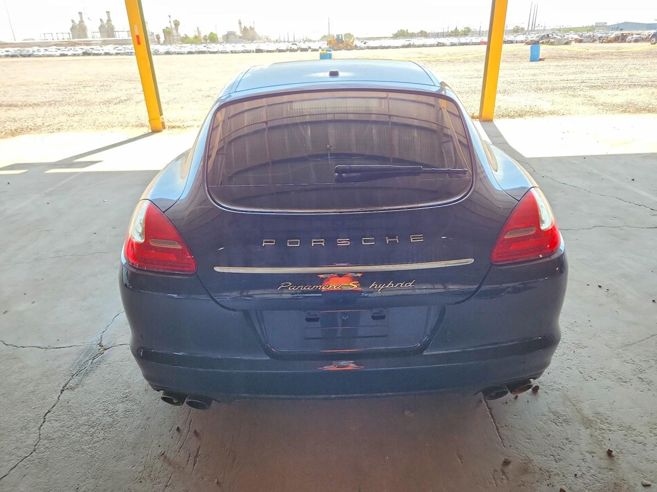 2012 Porsche Panamera S Hybrid Blue vin: WP0AD2A76CL045320