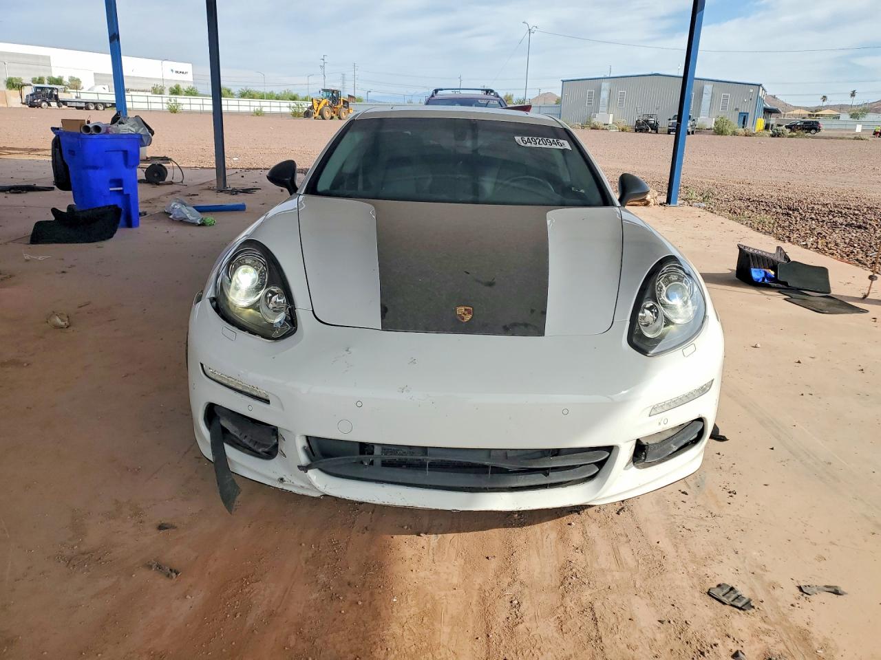 2014 Porsche Panamera S Hybrid White vin: WP0AD2A76EL044851