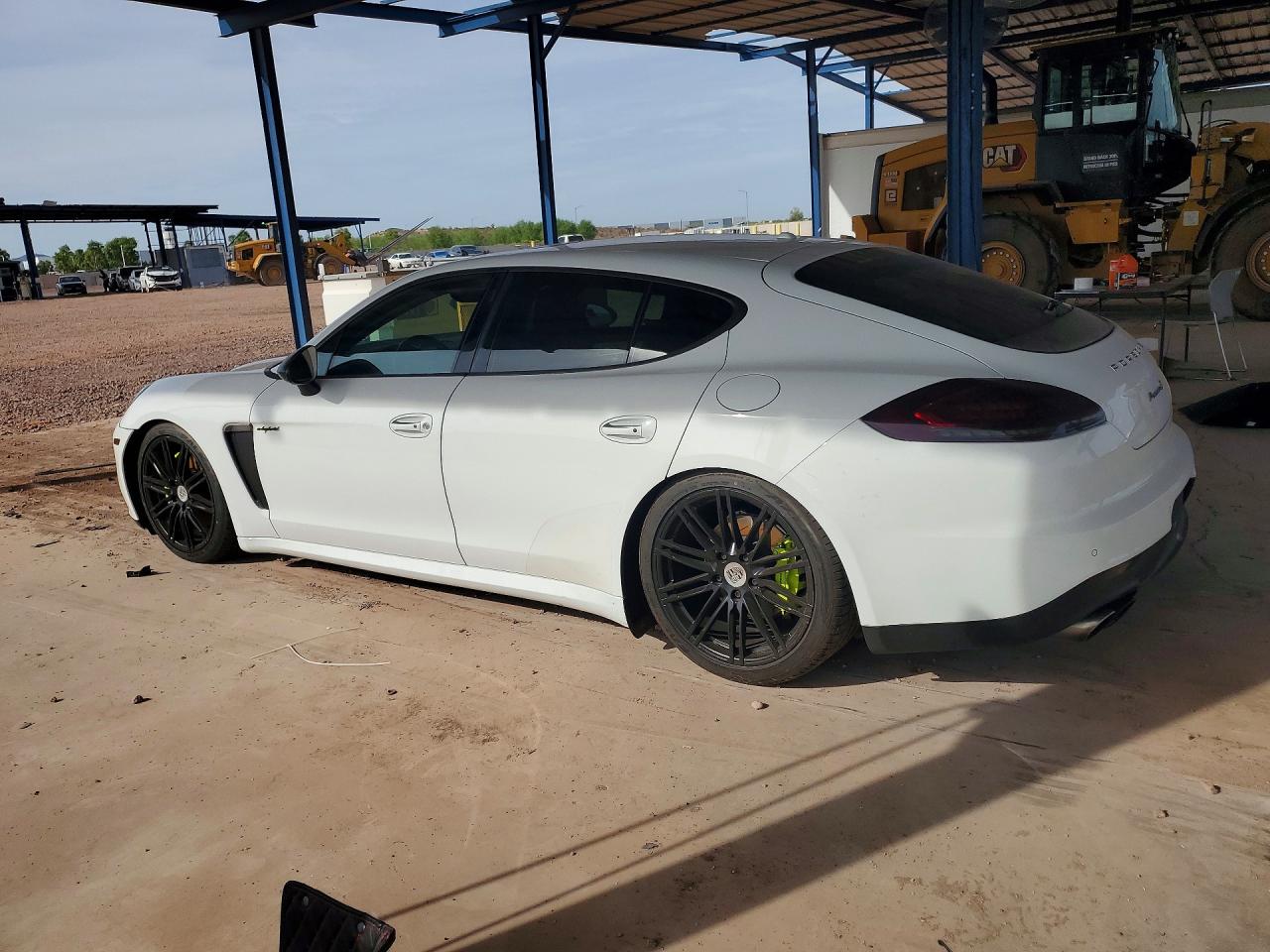 2014 Porsche Panamera S Hybrid White vin: WP0AD2A76EL044851