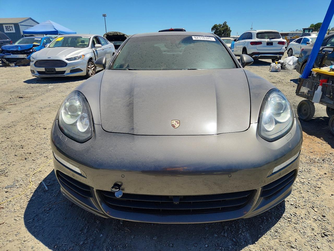 2015 Porsche Panamera Se Hybrid Gray vin: WP0AD2A76FL040283