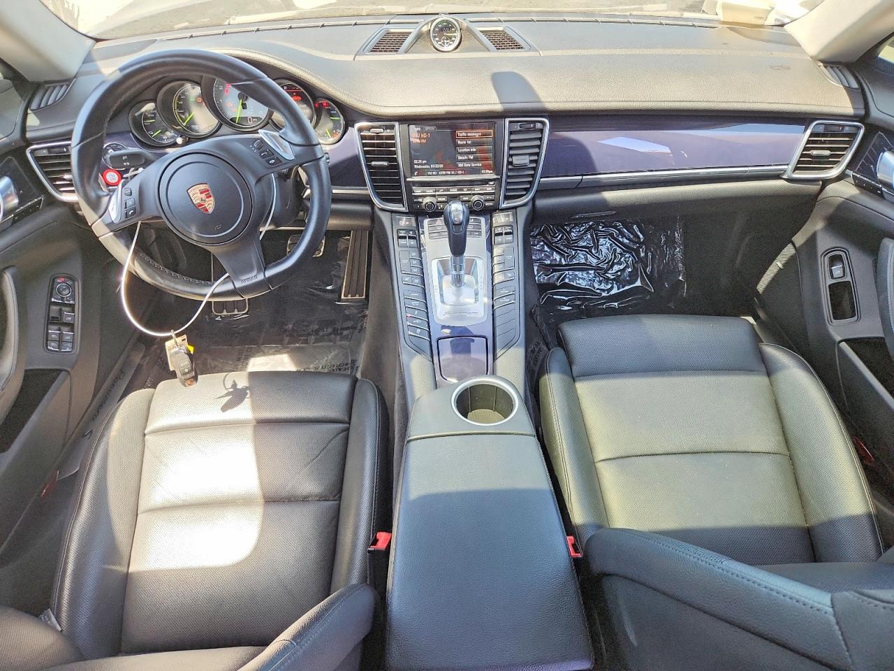 2015 Porsche Panamera Se Hybrid Gray vin: WP0AD2A76FL040283
