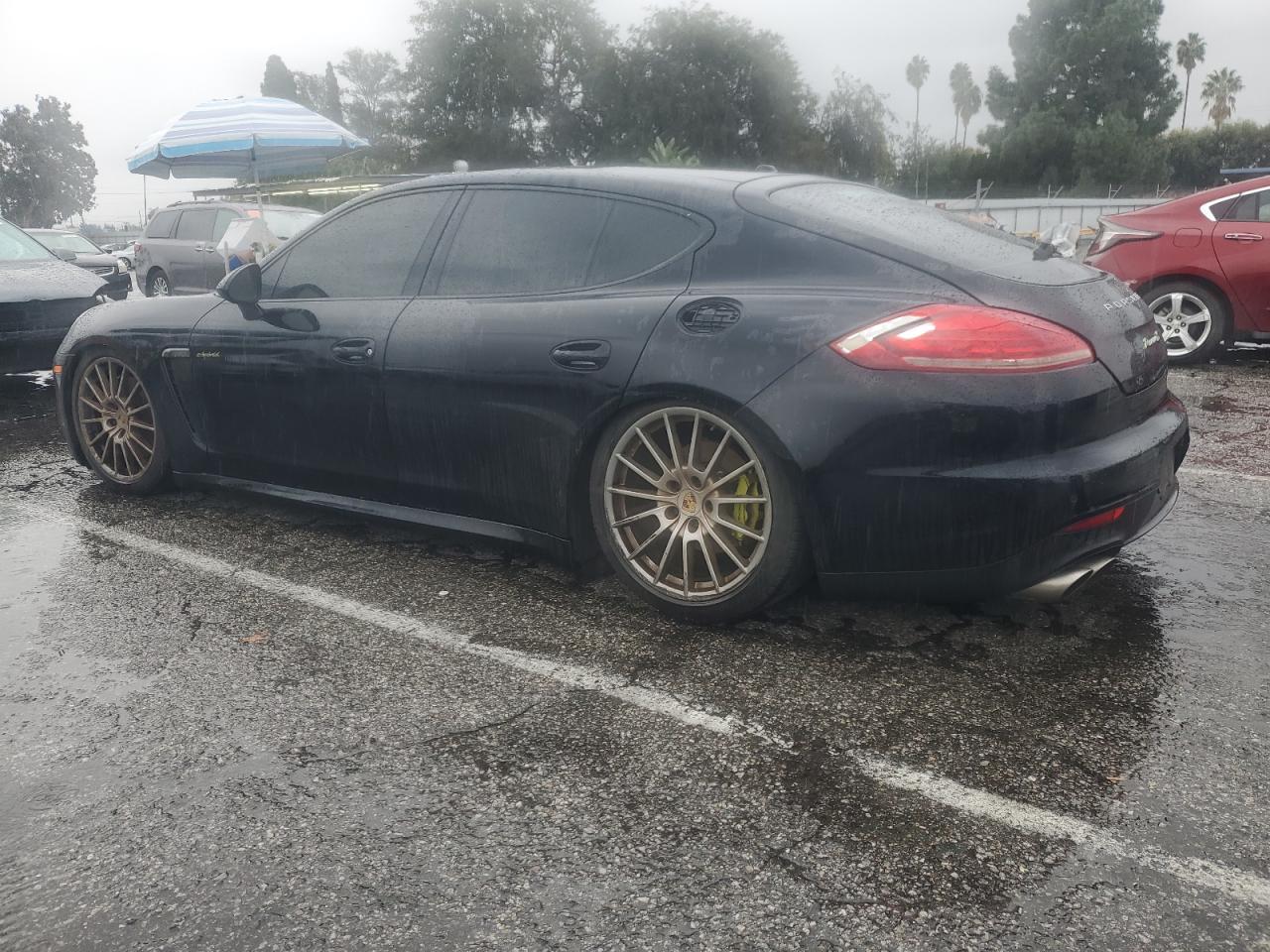 2015 Porsche Panamera Se Hybrid Black vin: WP0AD2A77FL040373