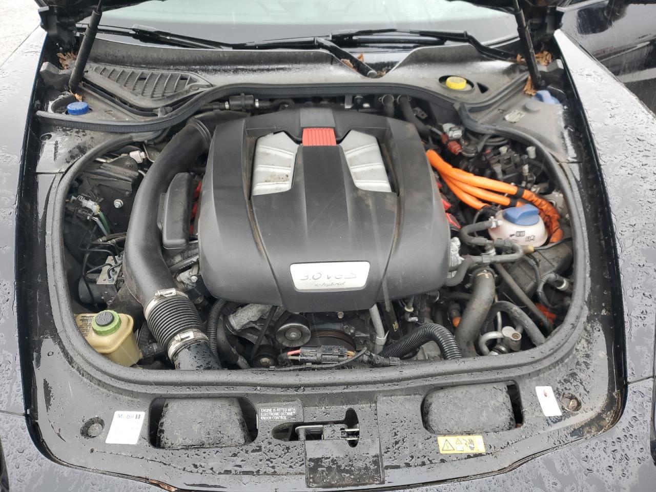 2015 Porsche Panamera Se Hybrid Black vin: WP0AD2A77FL040373