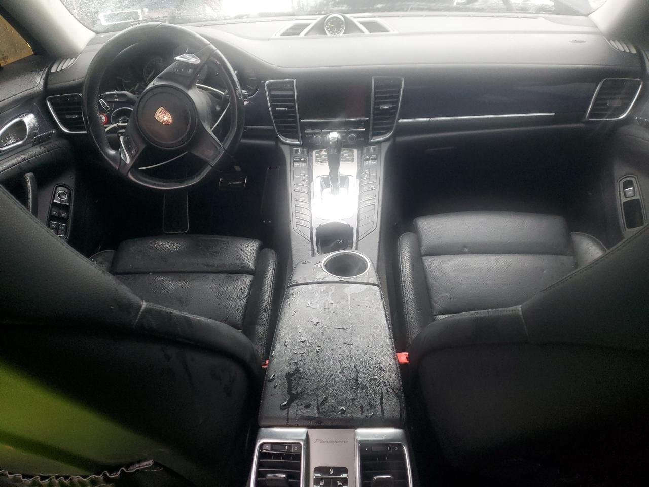 2015 Porsche Panamera Se Hybrid Black vin: WP0AD2A77FL040373