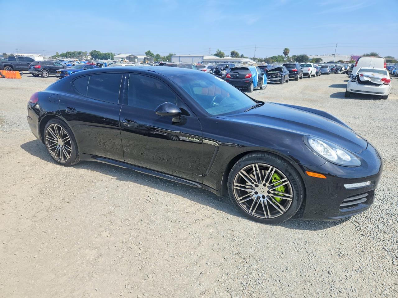 2015 Porsche Panamera Se Hybrid Черный vin: WP0AD2A77FL040731