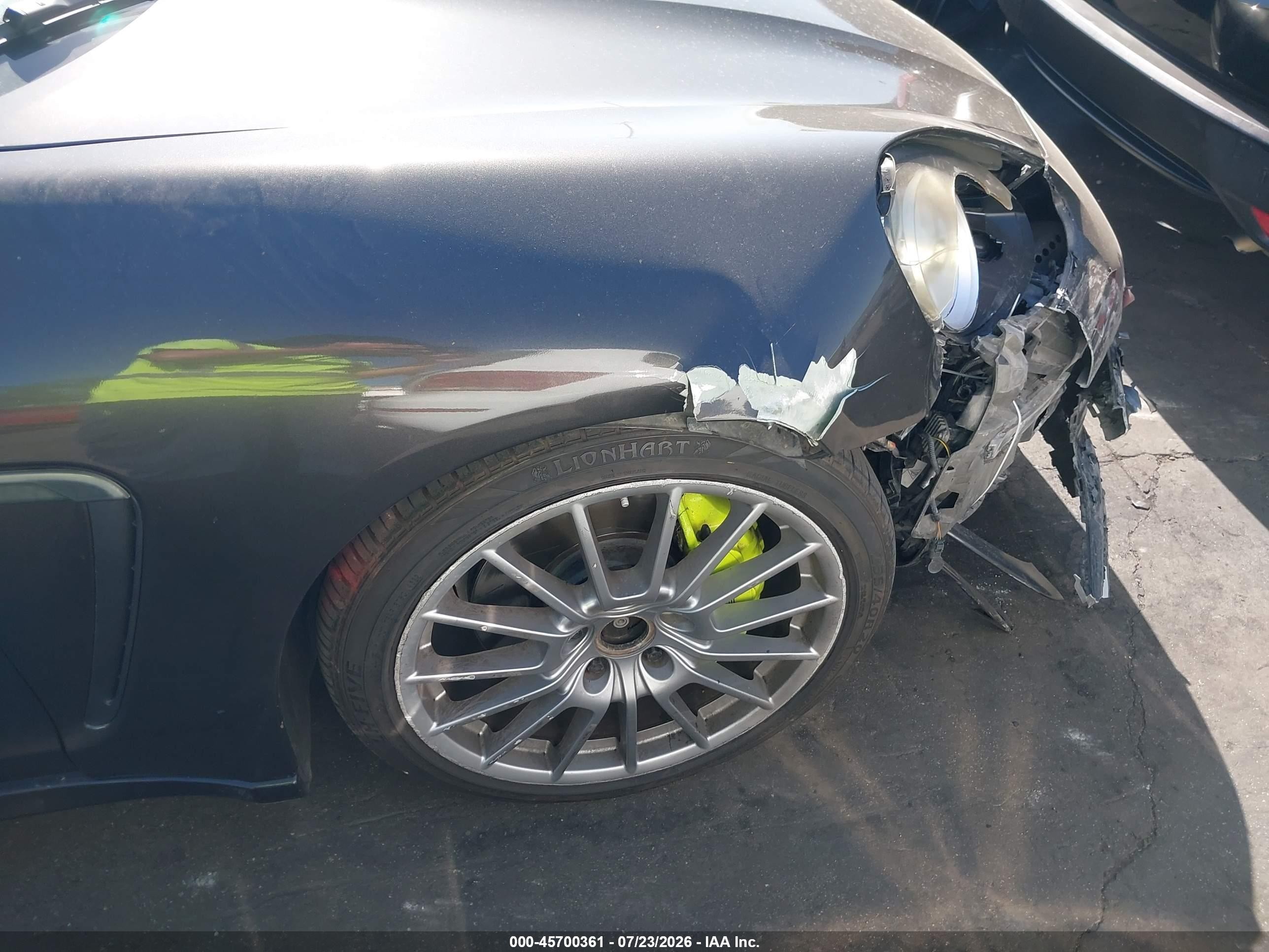 2015 Porsche Panamera E-hybrid S Серый vin: WP0AD2A77FL041409