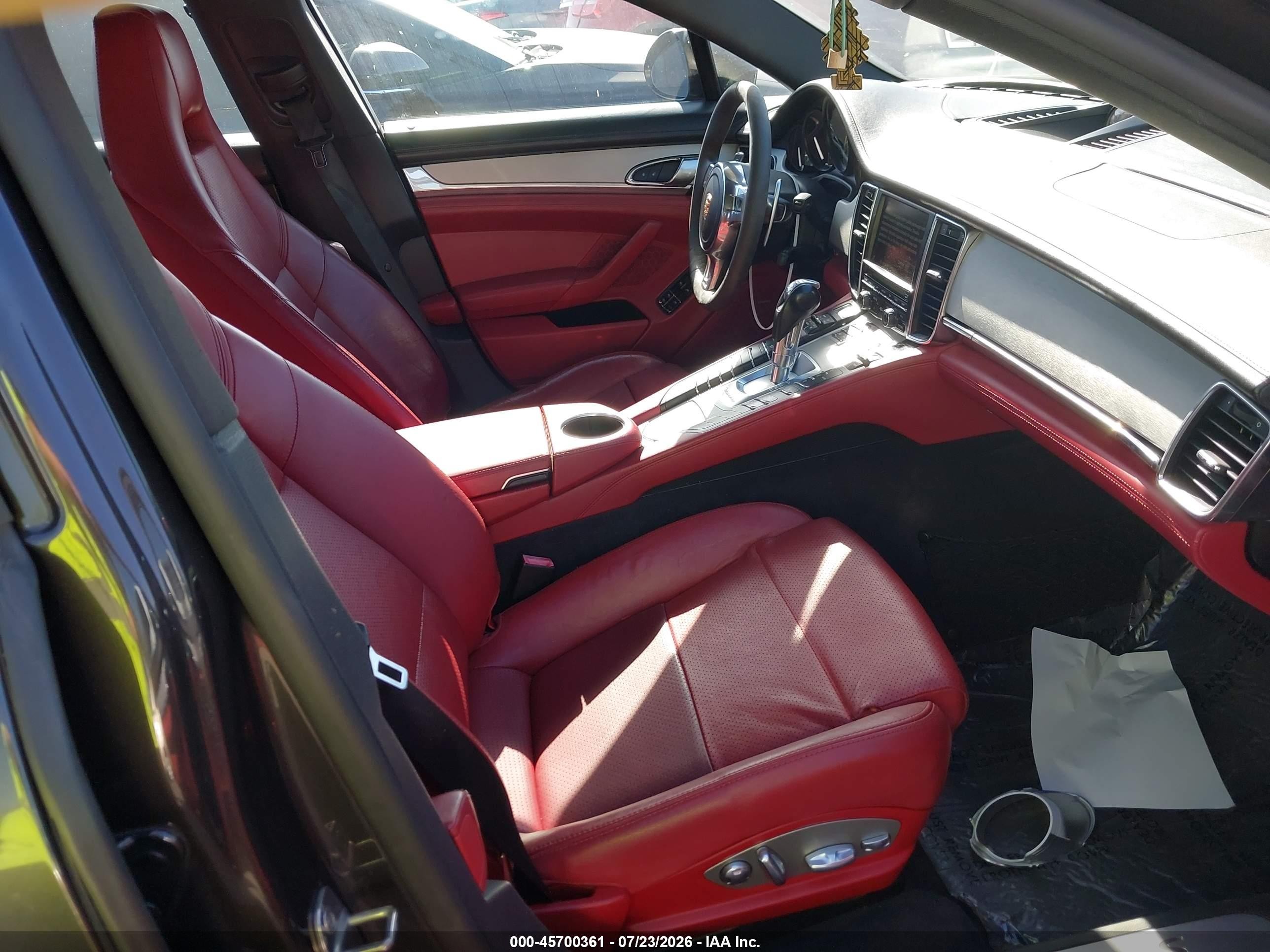 2015 Porsche Panamera E-hybrid S Серый vin: WP0AD2A77FL041409