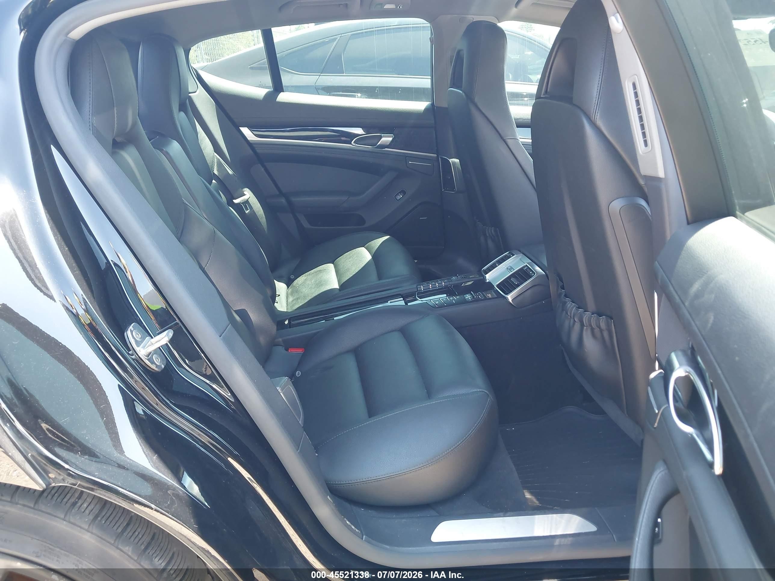 2015 Porsche Panamera E-hybrid S Black vin: WP0AD2A79FL040892