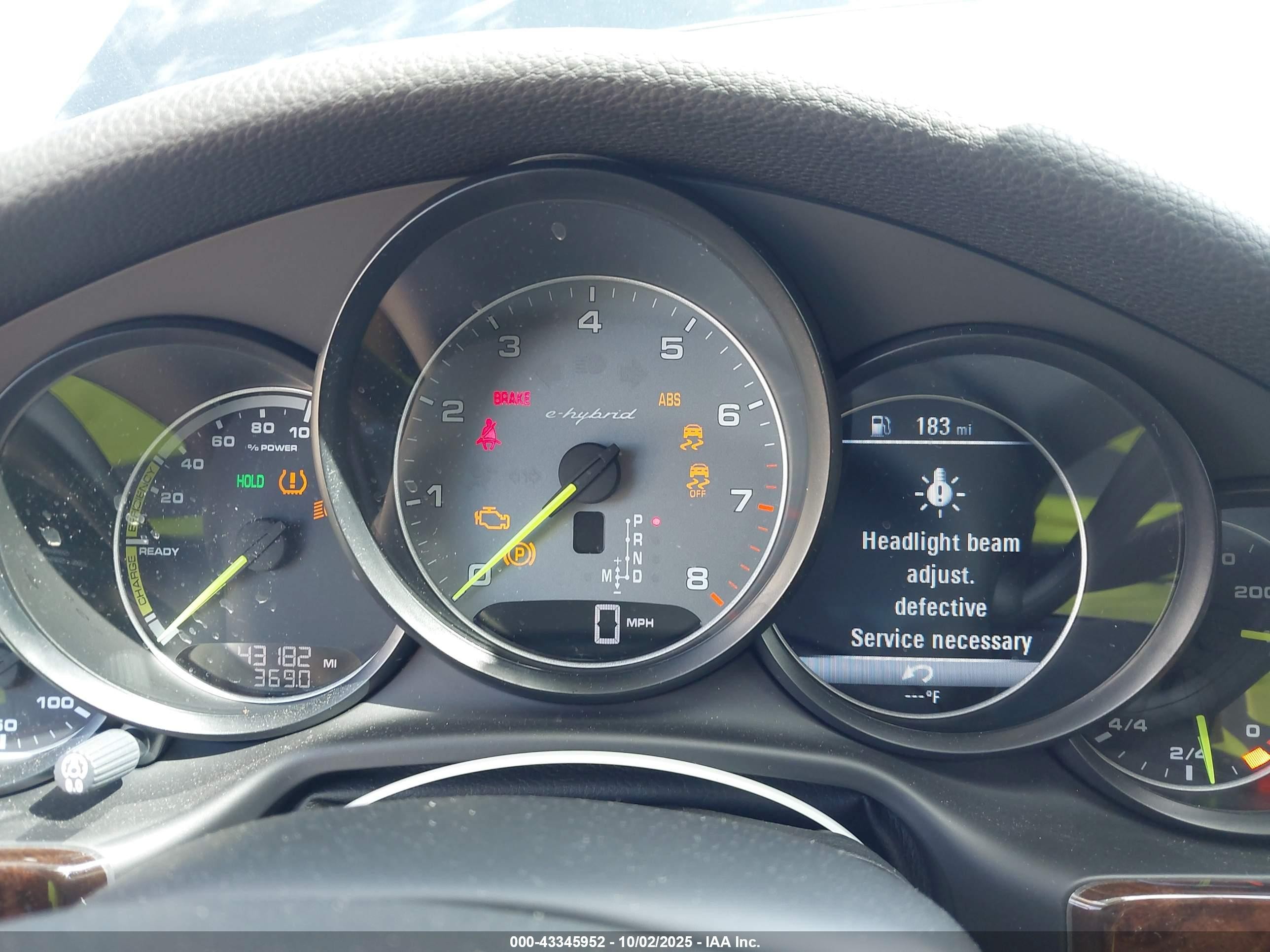 2015 Porsche Panamera E-hybrid S Черный vin: WP0AD2A7XFL040030