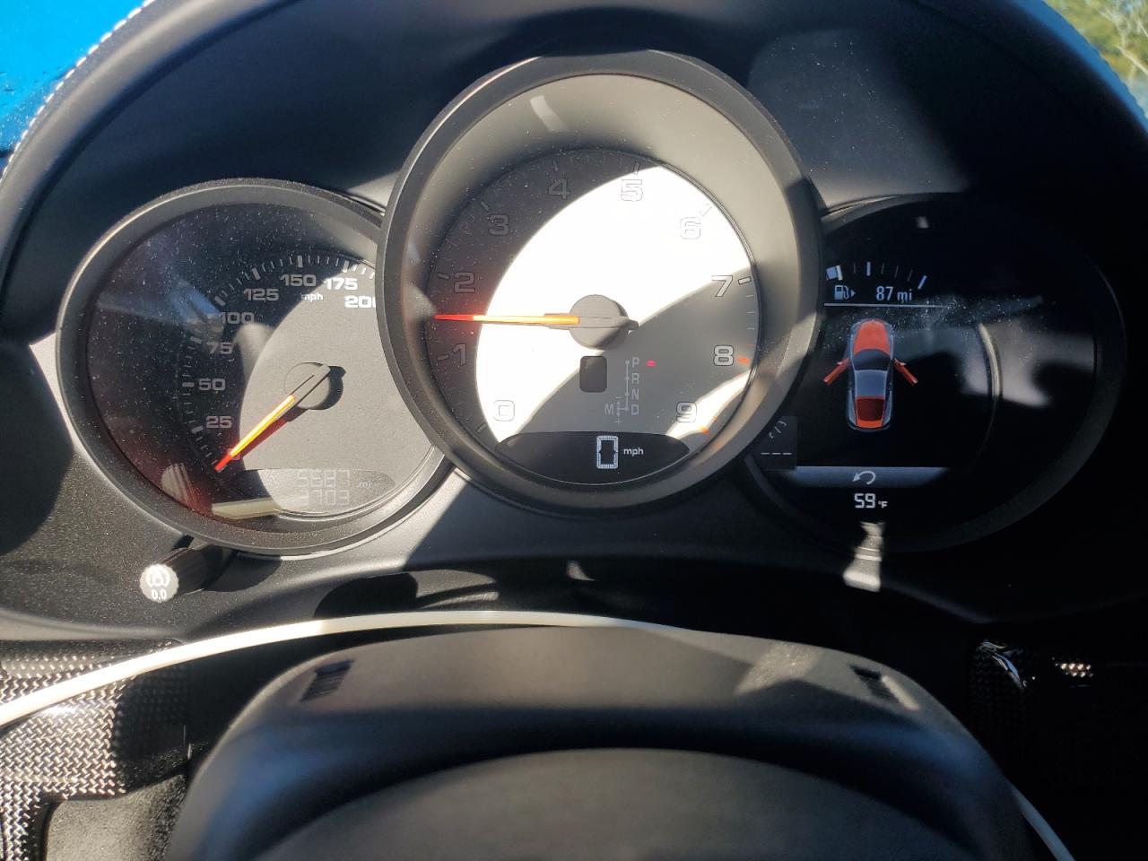 2024 Porsche Cayman Gts Blue vin: WP0AD2A86RK270103