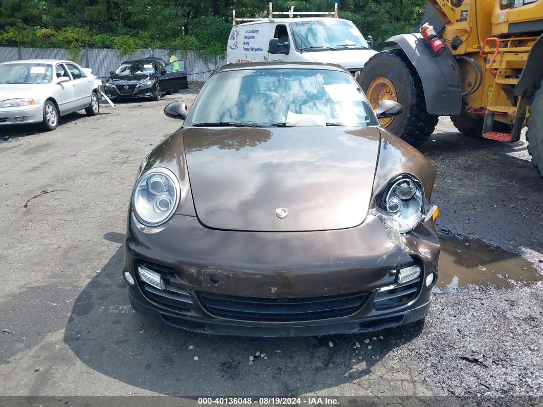 2011 Porsche 911 Turbo Brown vin: WP0AD2A97BS766154