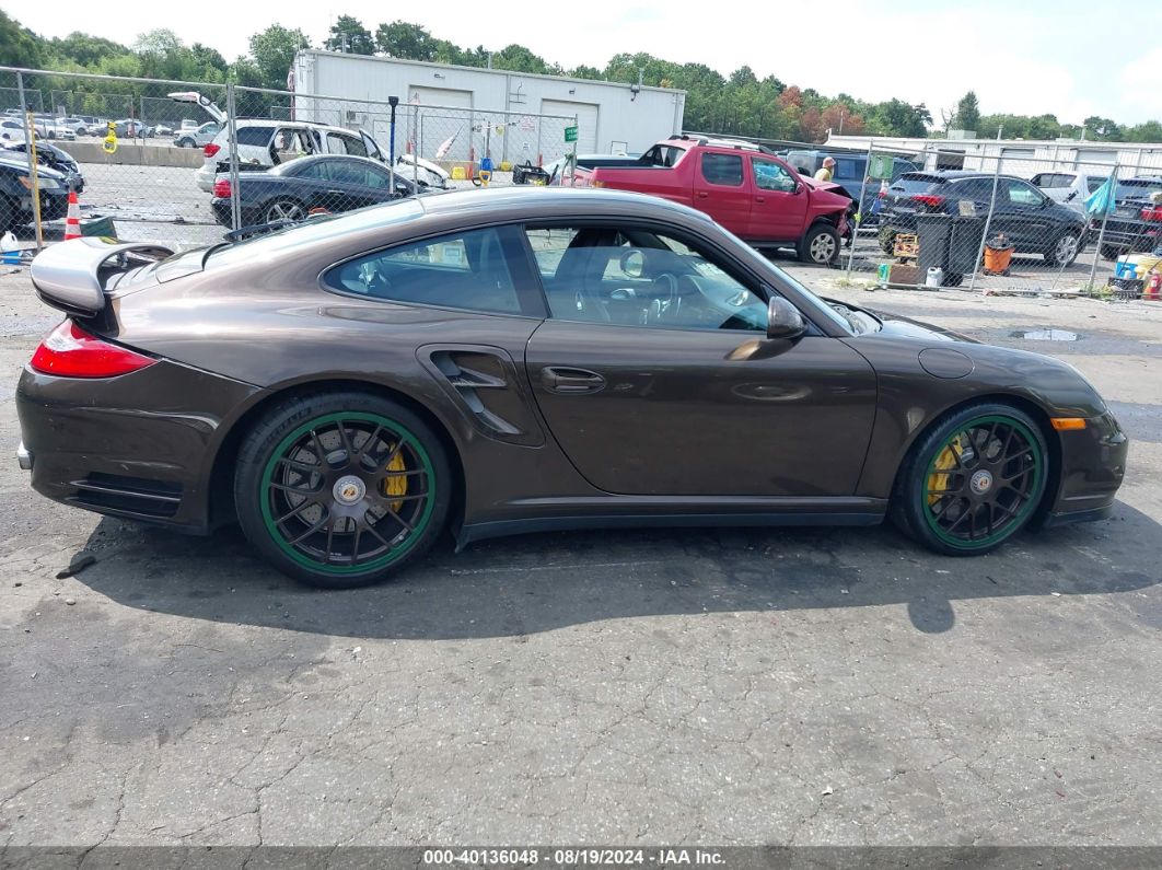 2011 Porsche 911 Turbo Brown vin: WP0AD2A97BS766154