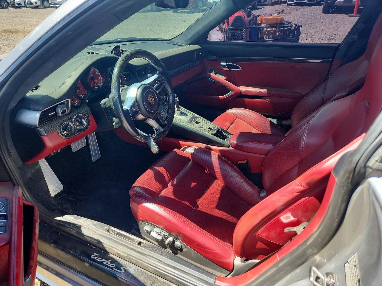 2017 Porsche 911 Turbo Silver vin: WP0AD2A99HS166860