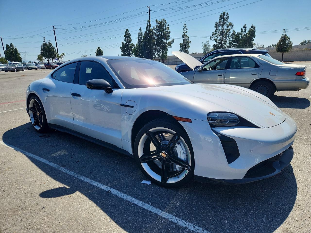 2022 Porsche Taycan Gts White vin: WP0AD2Y19NSA59550