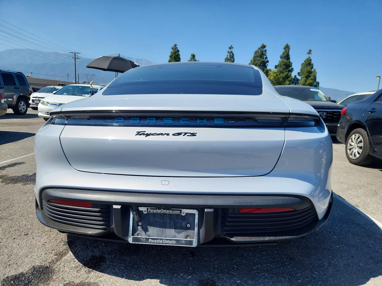 2022 Porsche Taycan Gts White vin: WP0AD2Y19NSA59550