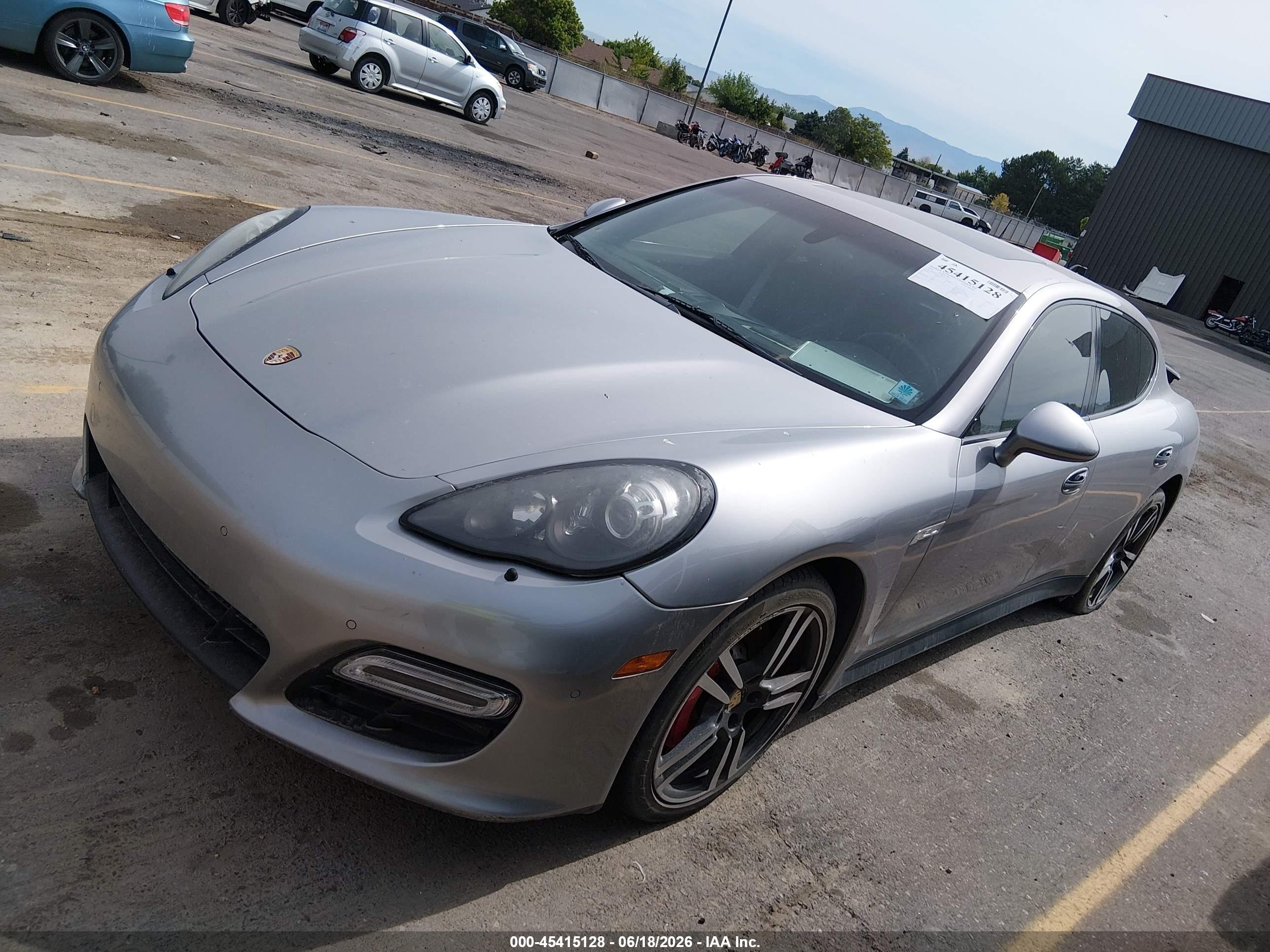 2013 Porsche Panamera Gts Silver vin: WP0AF2A71DL075143
