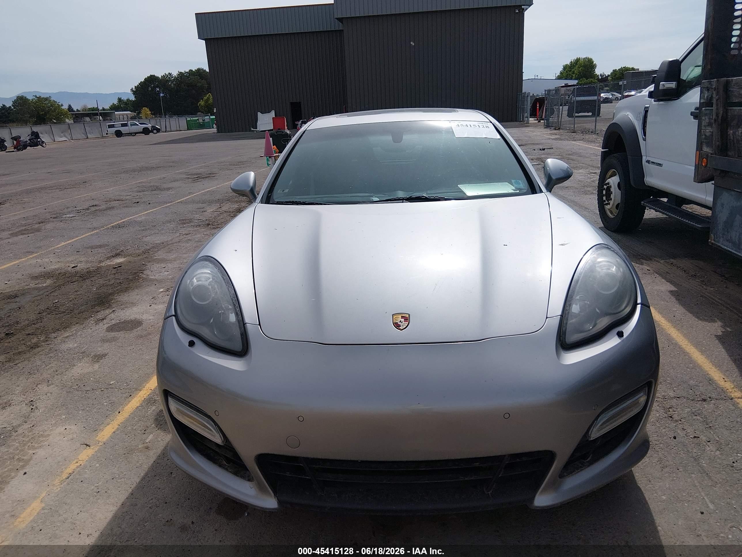 2013 Porsche Panamera Gts Silver vin: WP0AF2A71DL075143