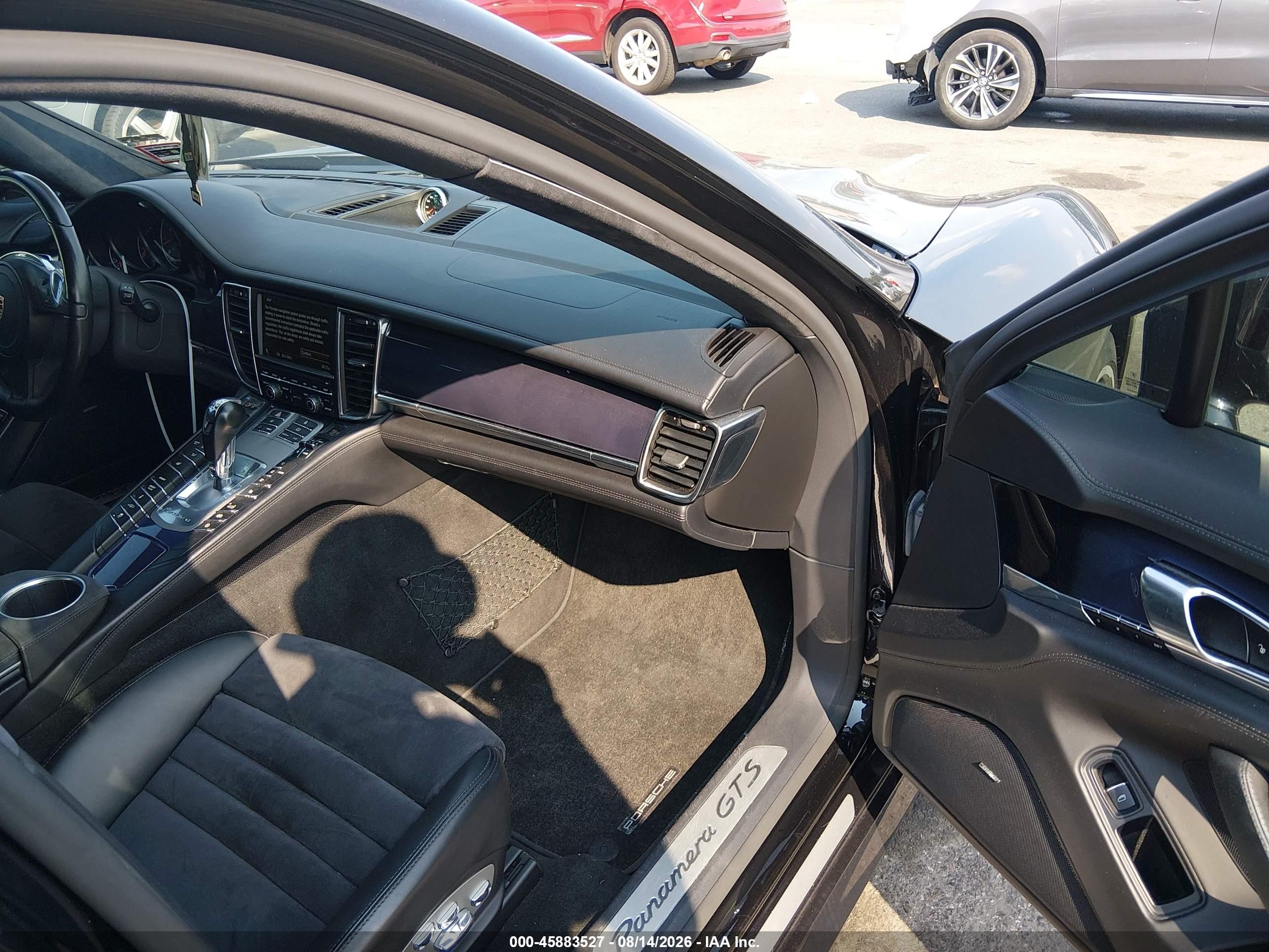 2013 Porsche Panamera Gts Black vin: WP0AF2A72DL076298
