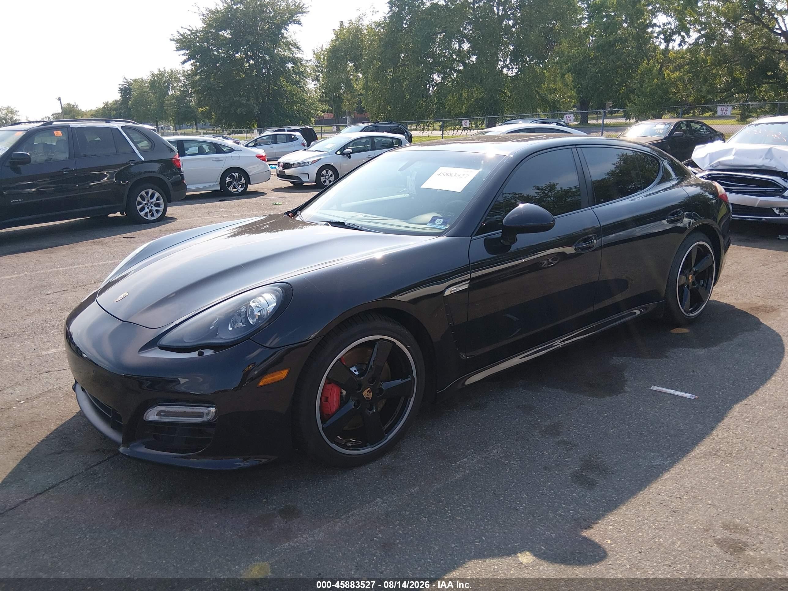 2013 Porsche Panamera Gts Black vin: WP0AF2A72DL076298