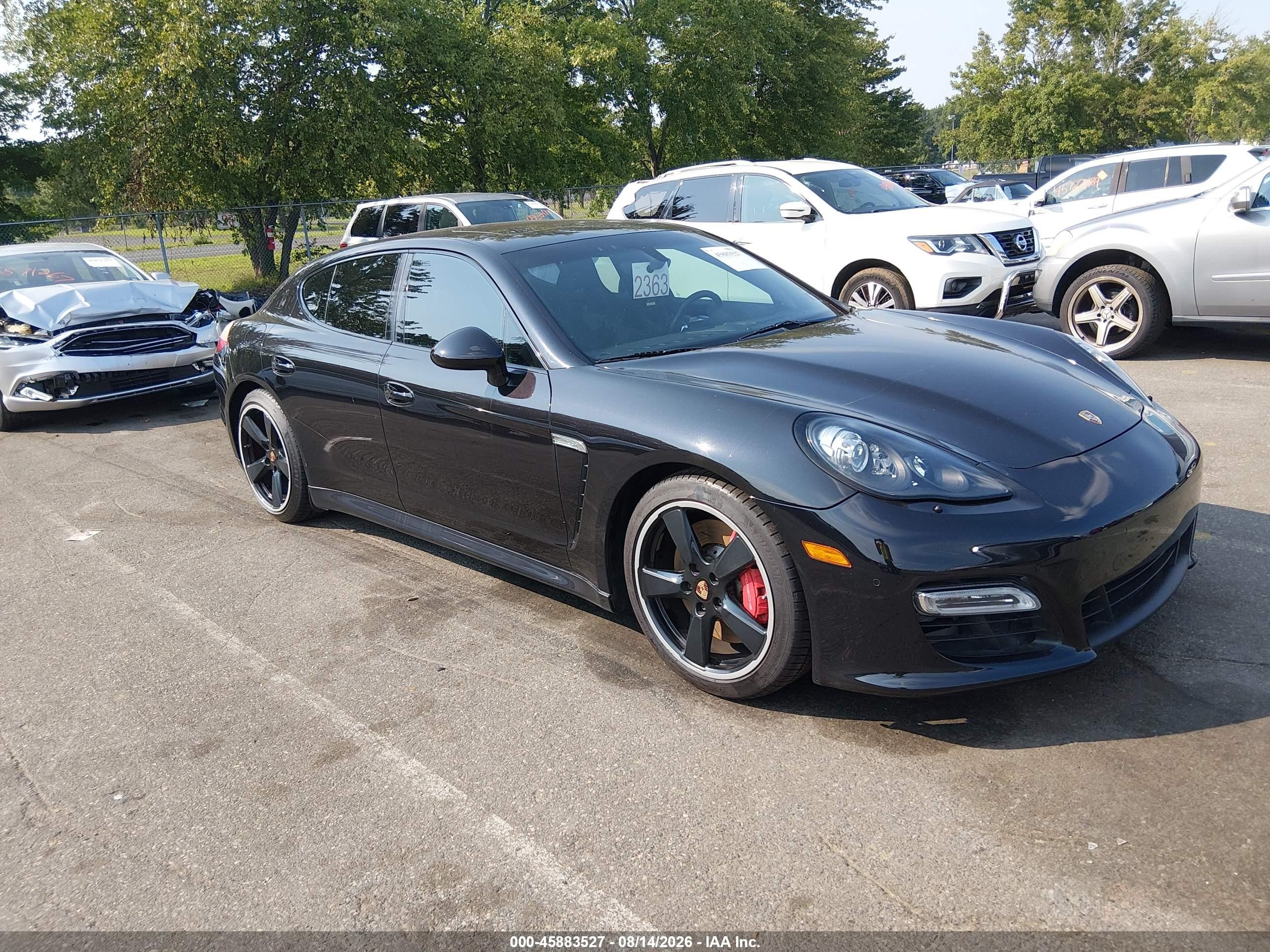 2013 Porsche Panamera Gts Black vin: WP0AF2A72DL076298