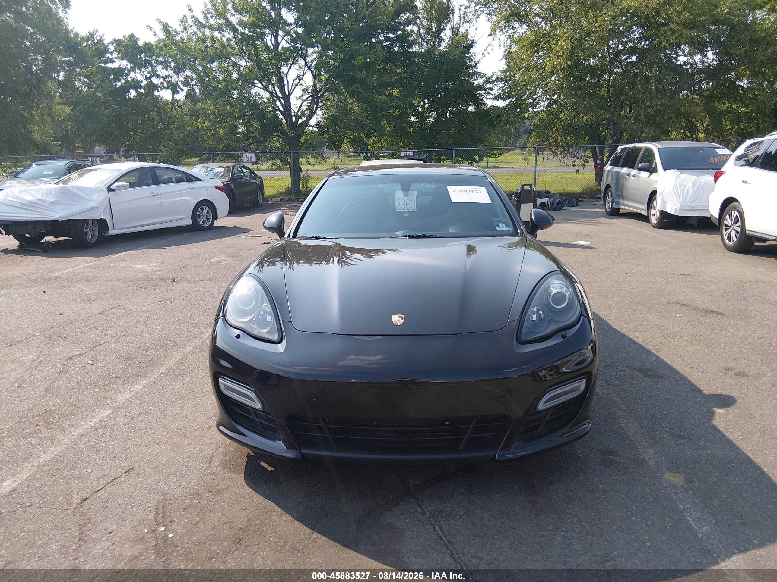 2013 Porsche Panamera Gts Black vin: WP0AF2A72DL076298