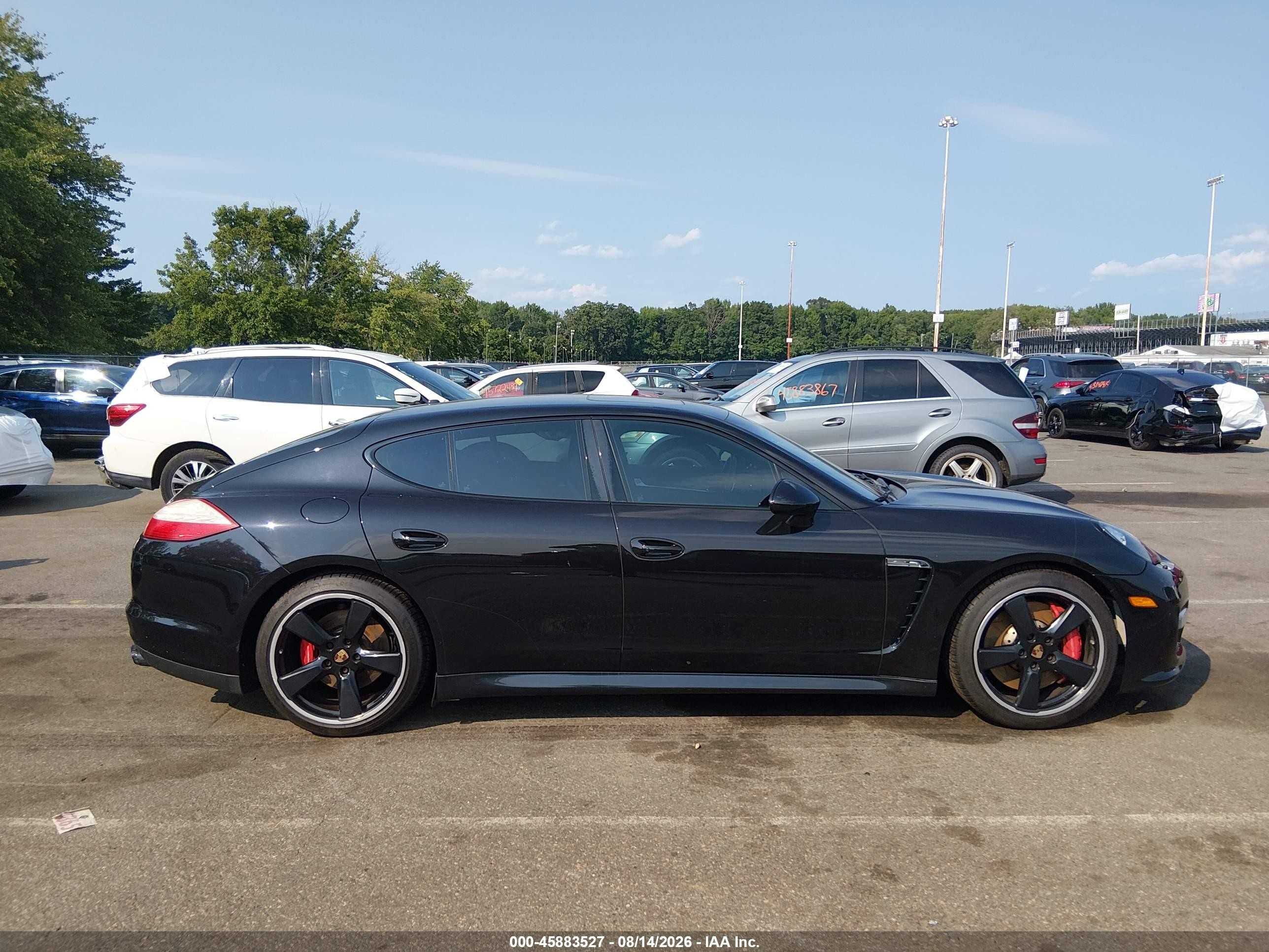 2013 Porsche Panamera Gts Black vin: WP0AF2A72DL076298