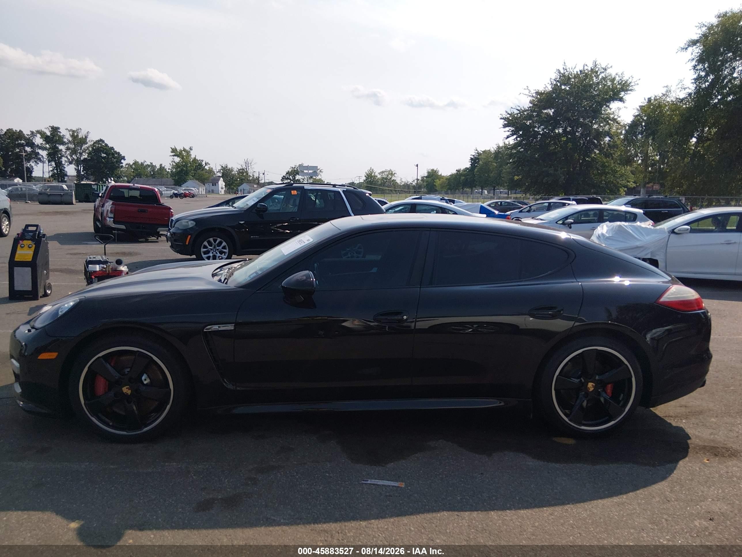 2013 Porsche Panamera Gts Black vin: WP0AF2A72DL076298