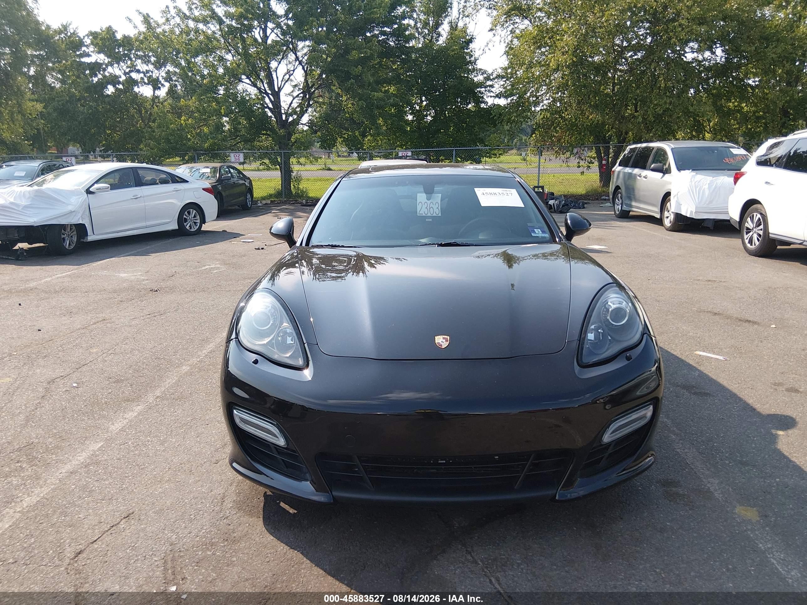 2013 Porsche Panamera Gts Black vin: WP0AF2A72DL076298