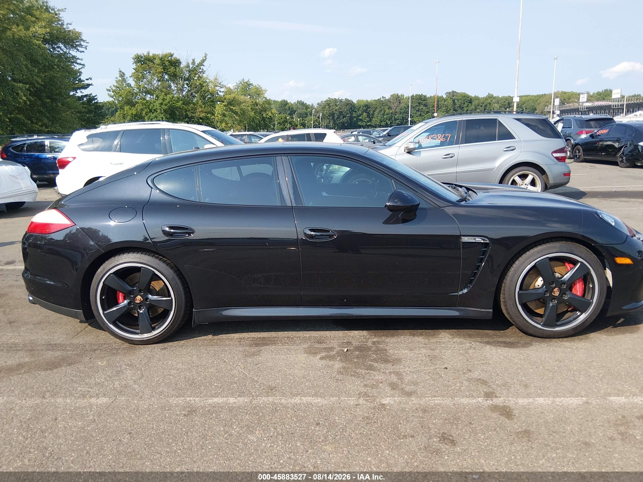 2013 Porsche Panamera Gts Black vin: WP0AF2A72DL076298