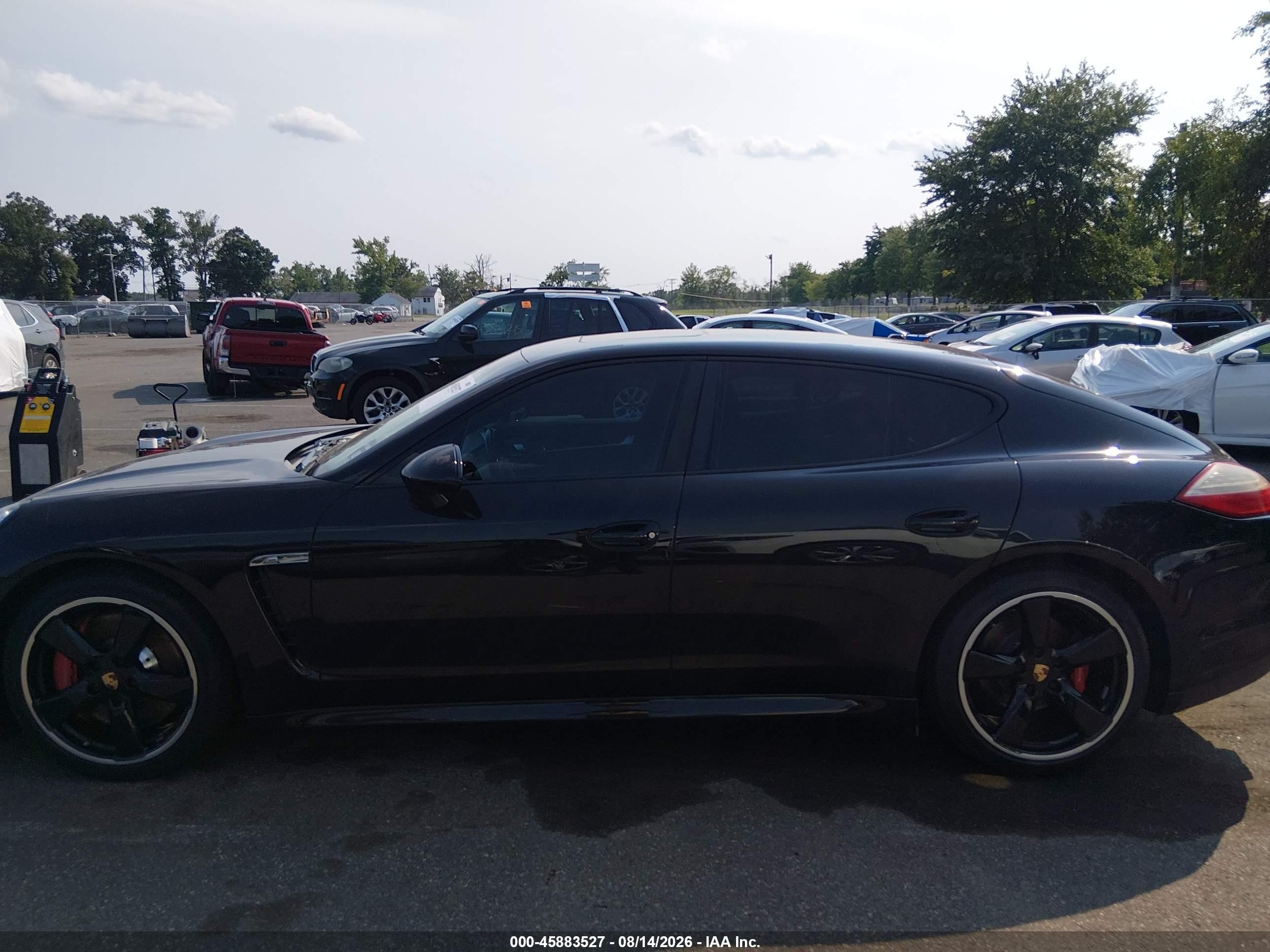 2013 Porsche Panamera Gts Black vin: WP0AF2A72DL076298