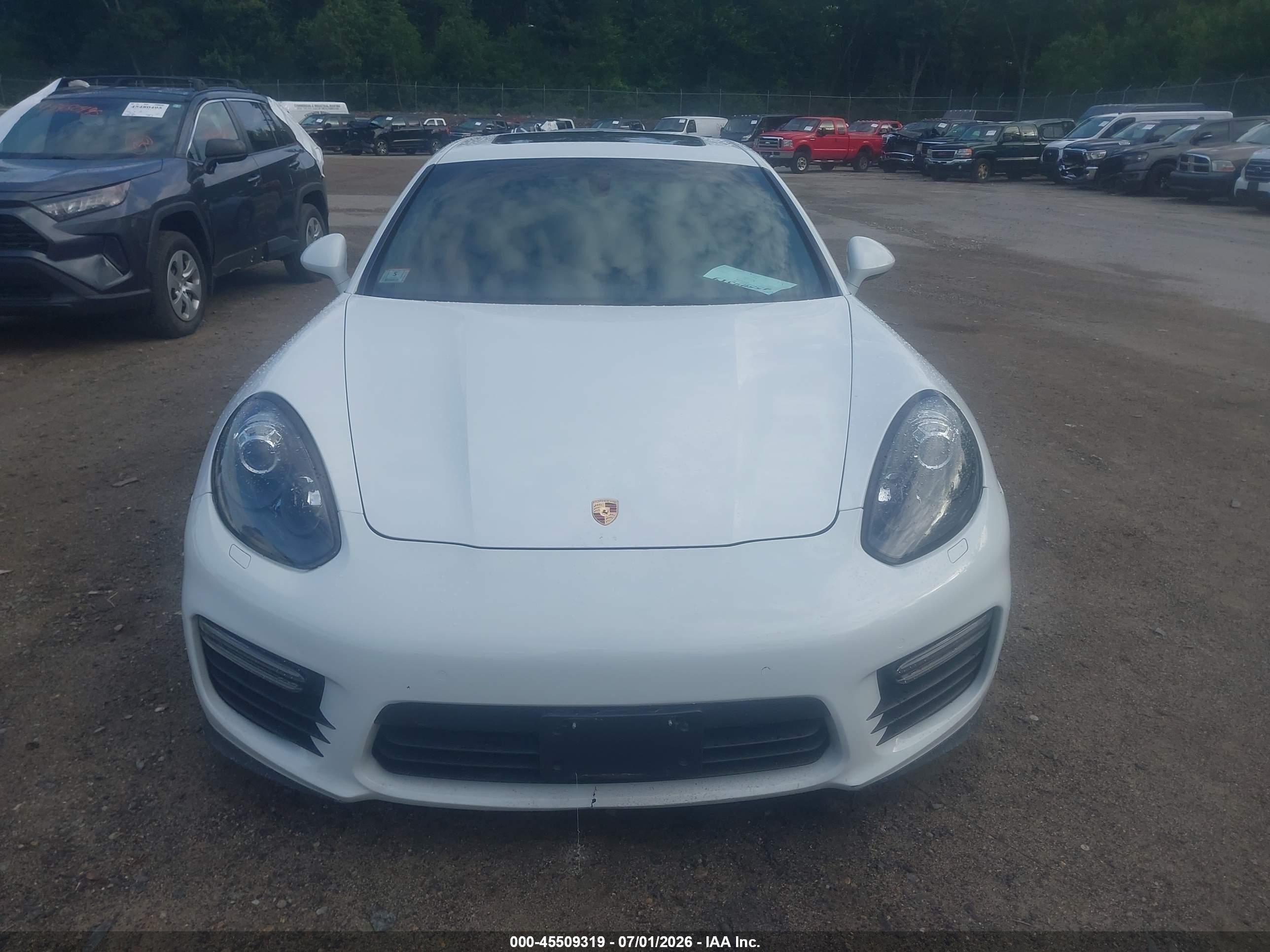 2014 Porsche Panamera Gts White vin: WP0AF2A76EL083451