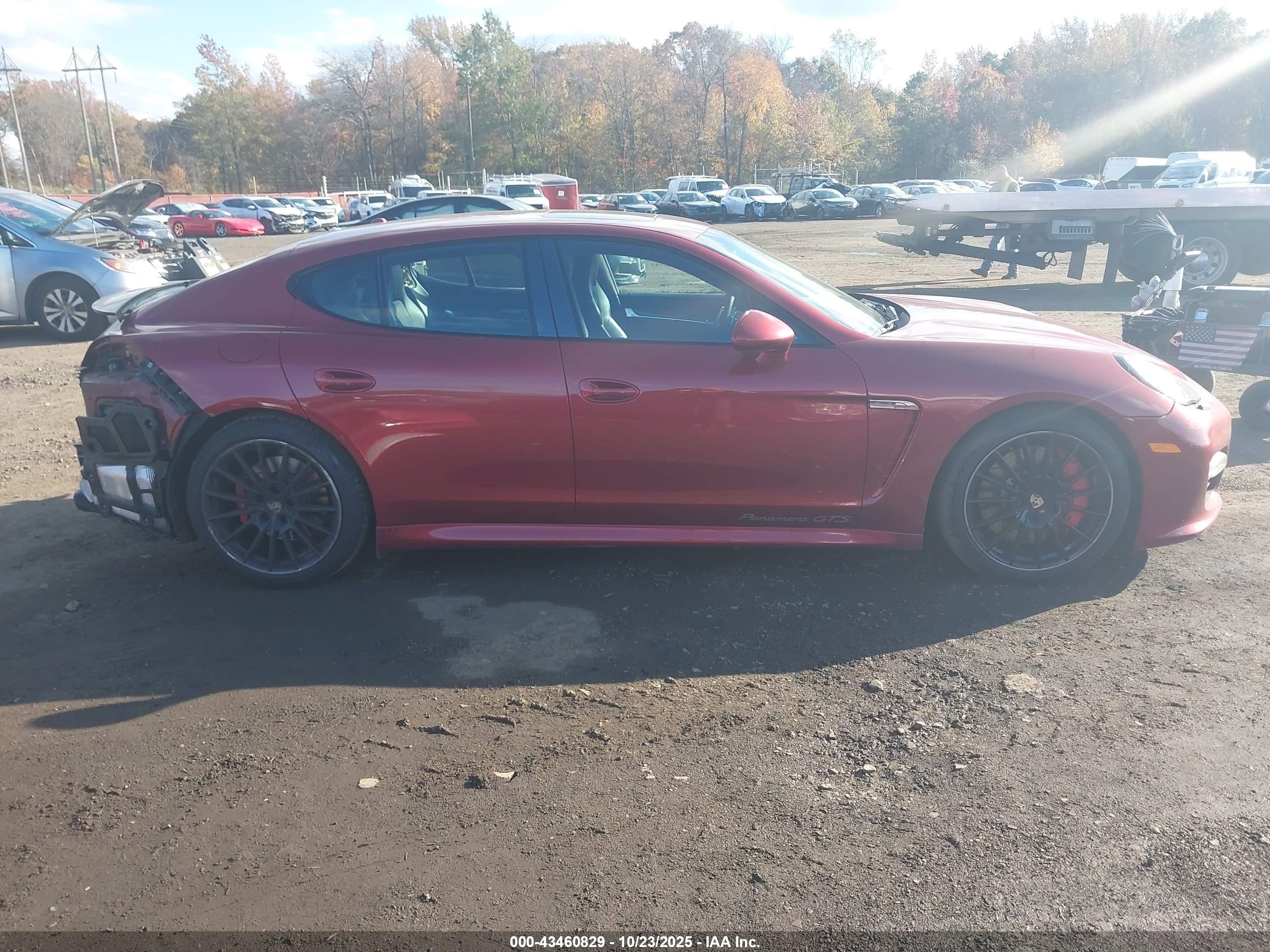 2013 Porsche Panamera Gts Красный vin: WP0AF2A77DL075390