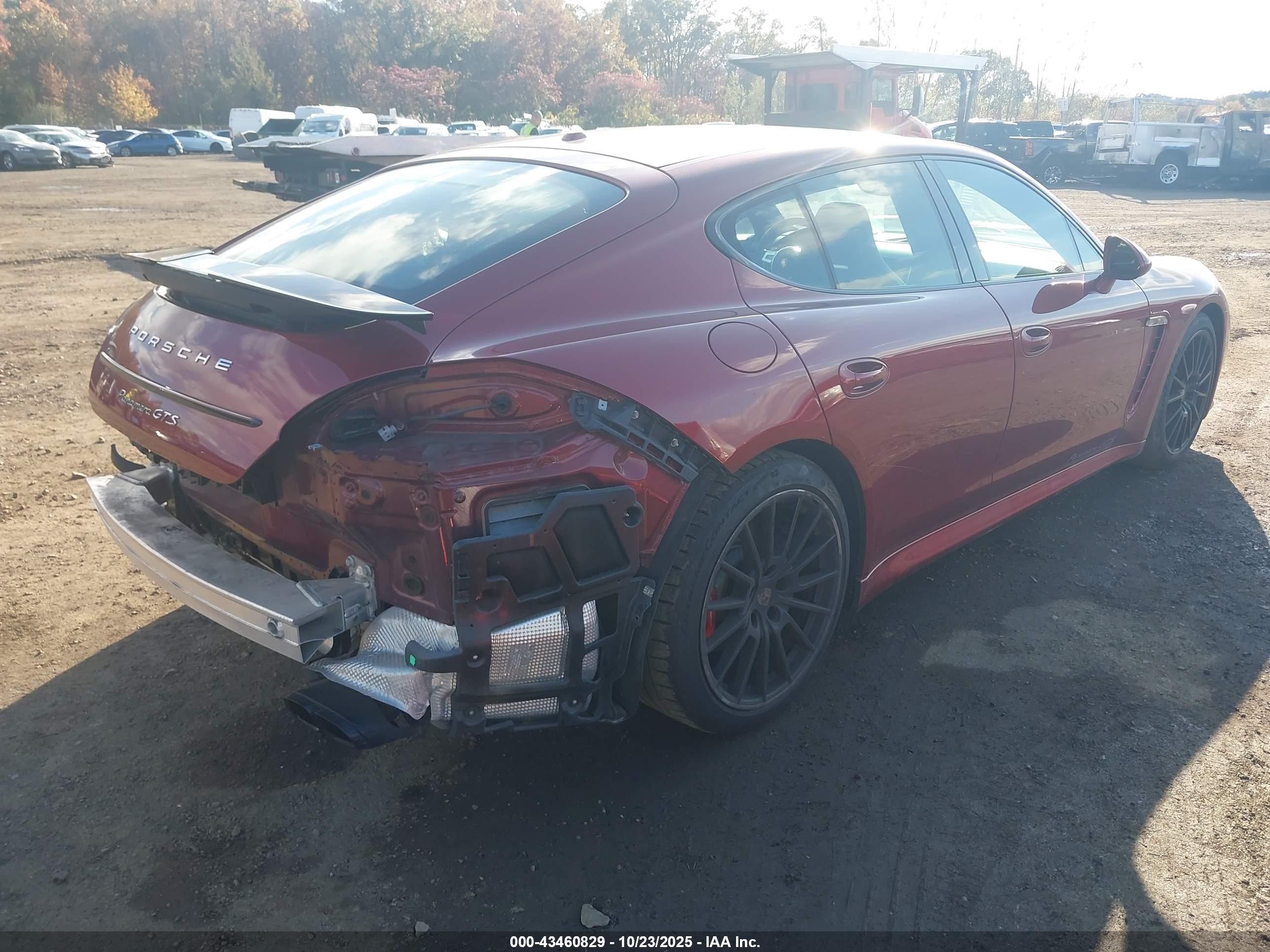 2013 Porsche Panamera Gts Красный vin: WP0AF2A77DL075390