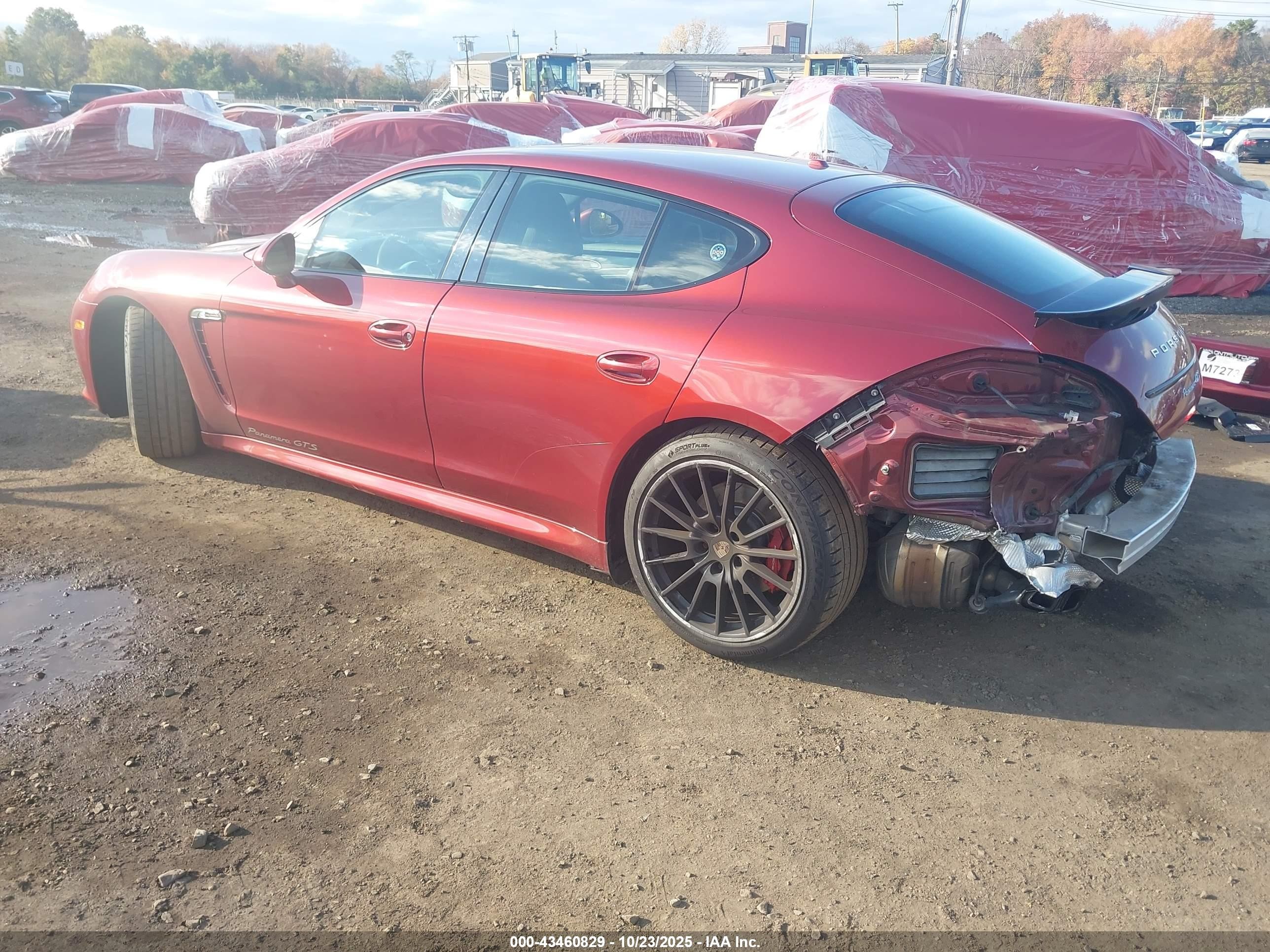 2013 Porsche Panamera Gts Красный vin: WP0AF2A77DL075390