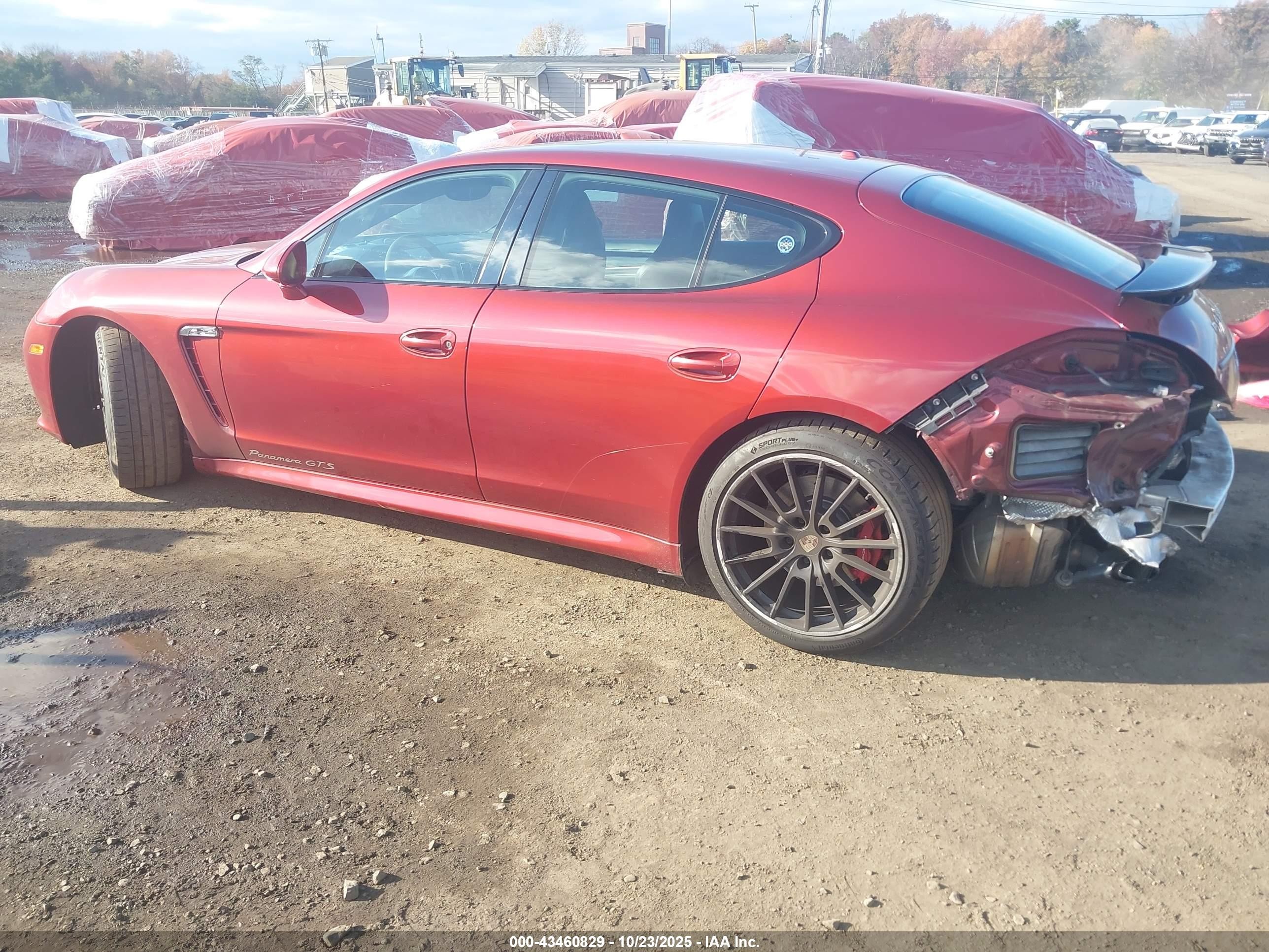 2013 Porsche Panamera Gts Красный vin: WP0AF2A77DL075390